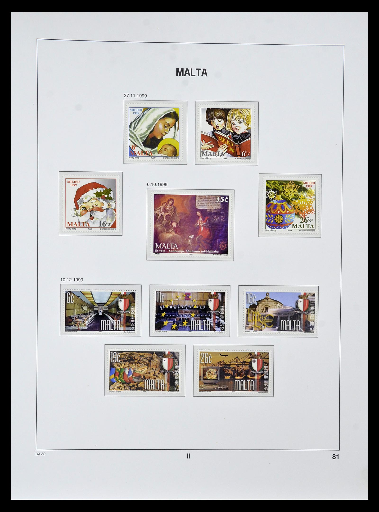 35114 098 - Stamp Collection 35114 Malta 1964-2005.