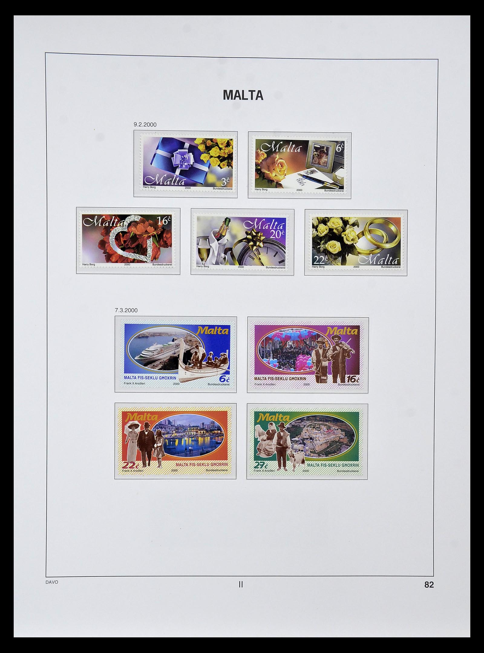 35114 099 - Stamp Collection 35114 Malta 1964-2005.