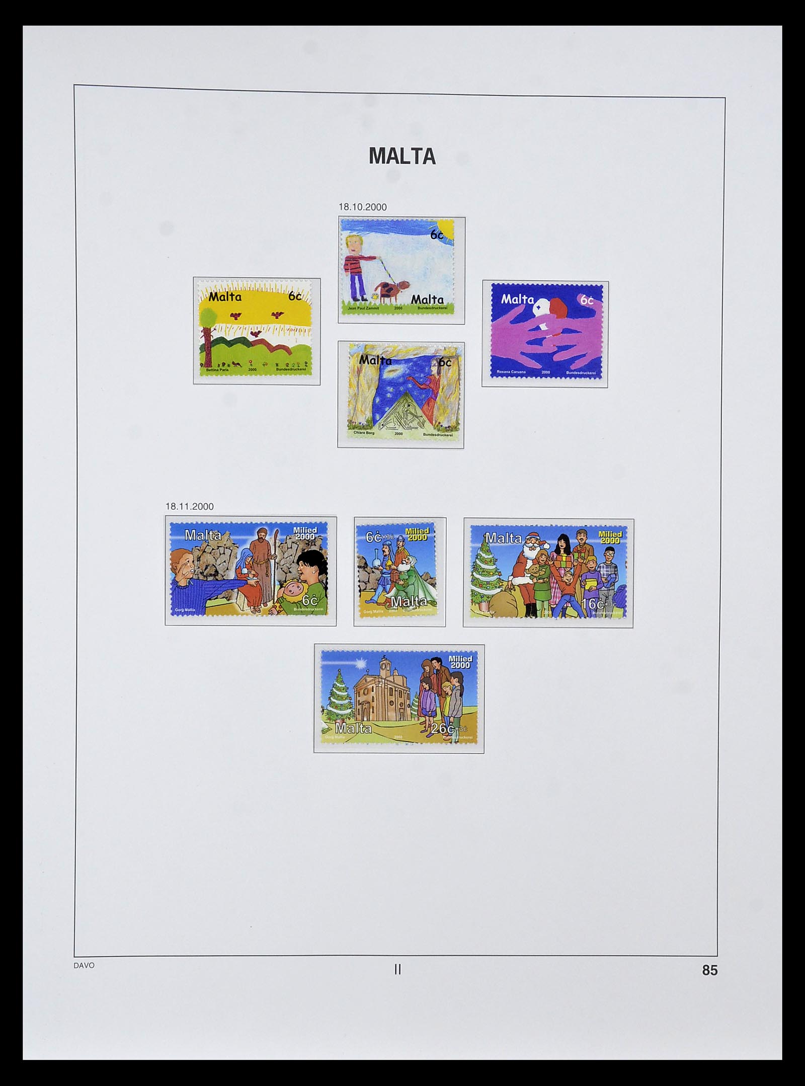 35114 102 - Stamp Collection 35114 Malta 1964-2005.