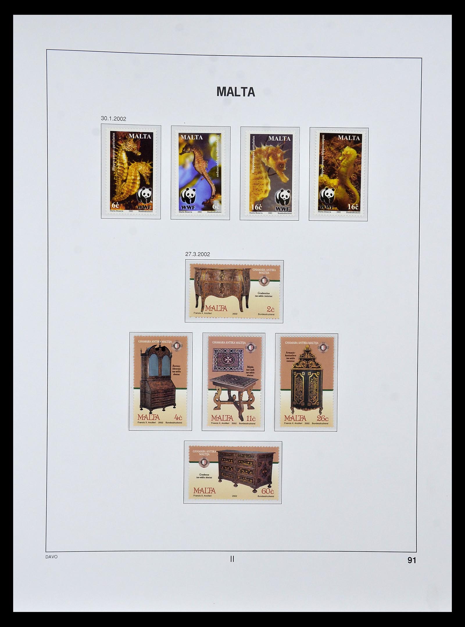 35114 108 - Stamp Collection 35114 Malta 1964-2005.