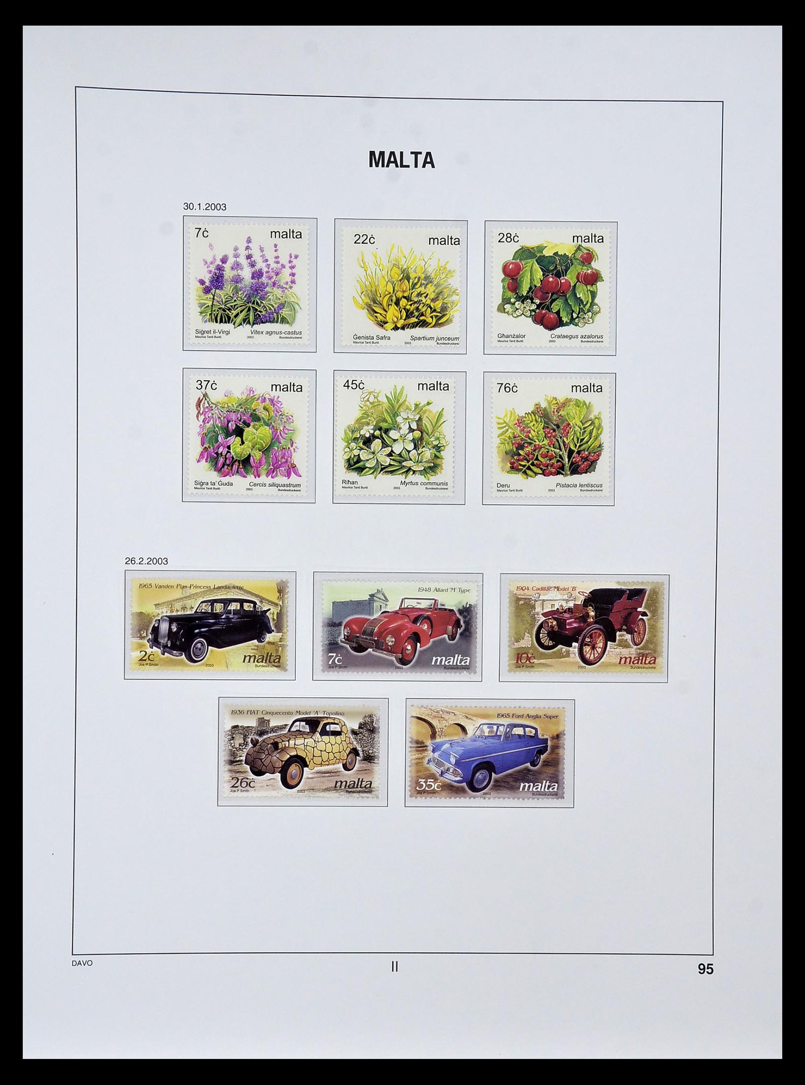 35114 112 - Stamp Collection 35114 Malta 1964-2005.