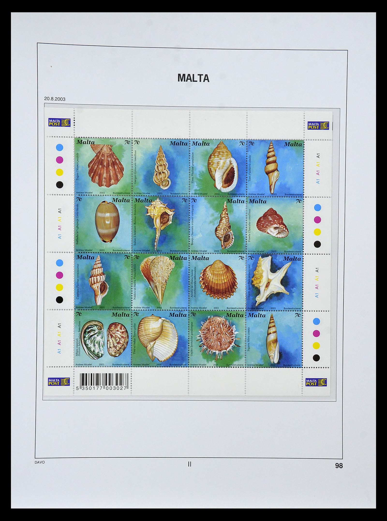 35114 115 - Stamp Collection 35114 Malta 1964-2005.