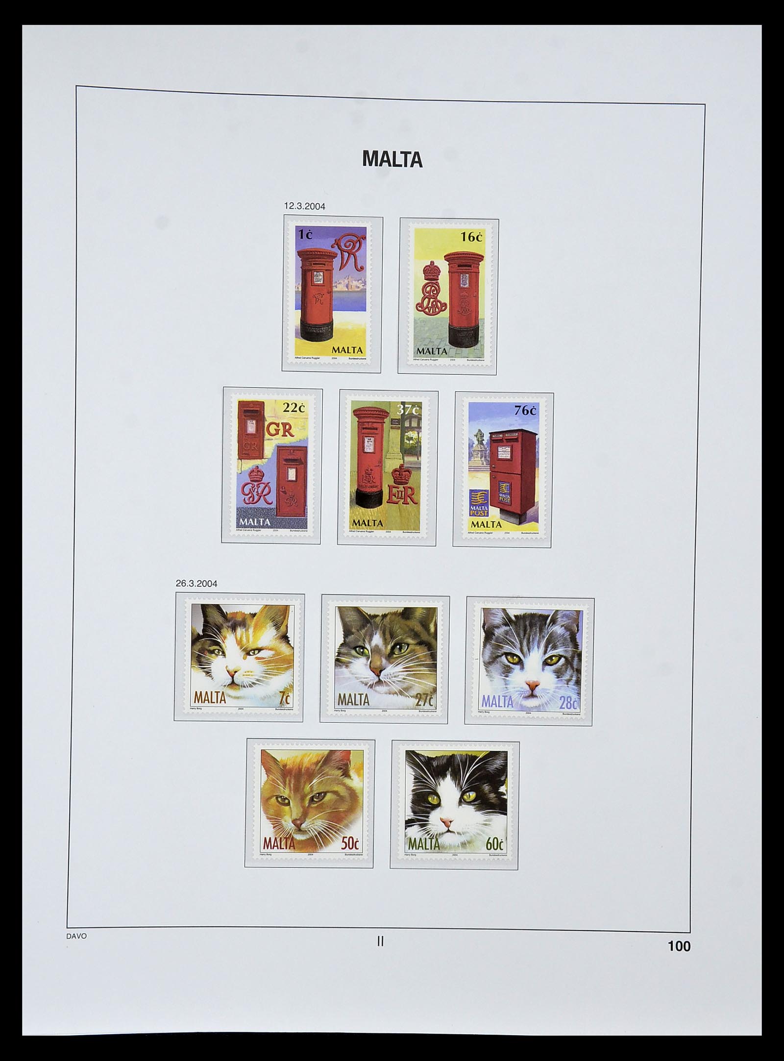 35114 118 - Stamp Collection 35114 Malta 1964-2005.