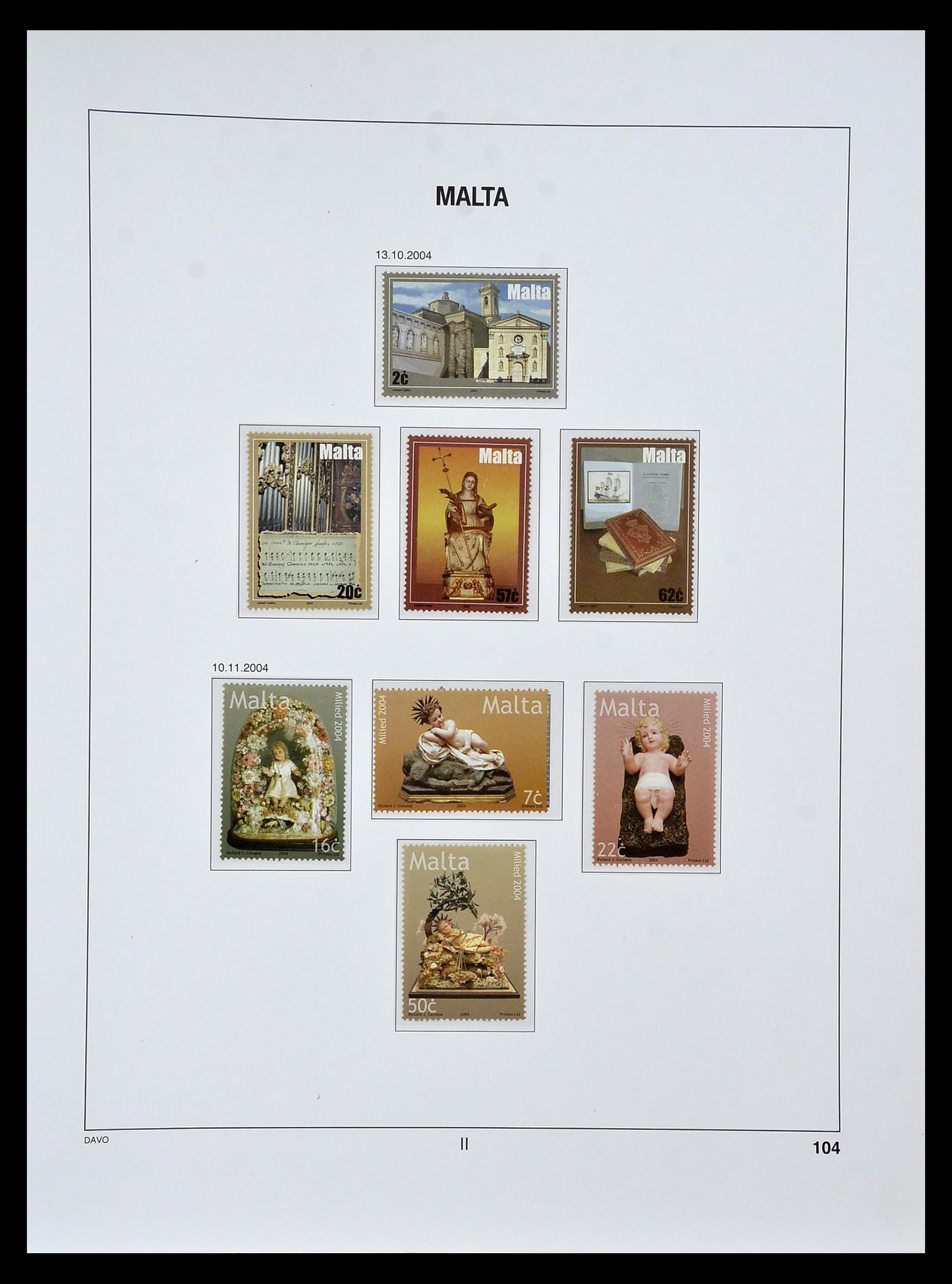35114 121 - Stamp Collection 35114 Malta 1964-2005.