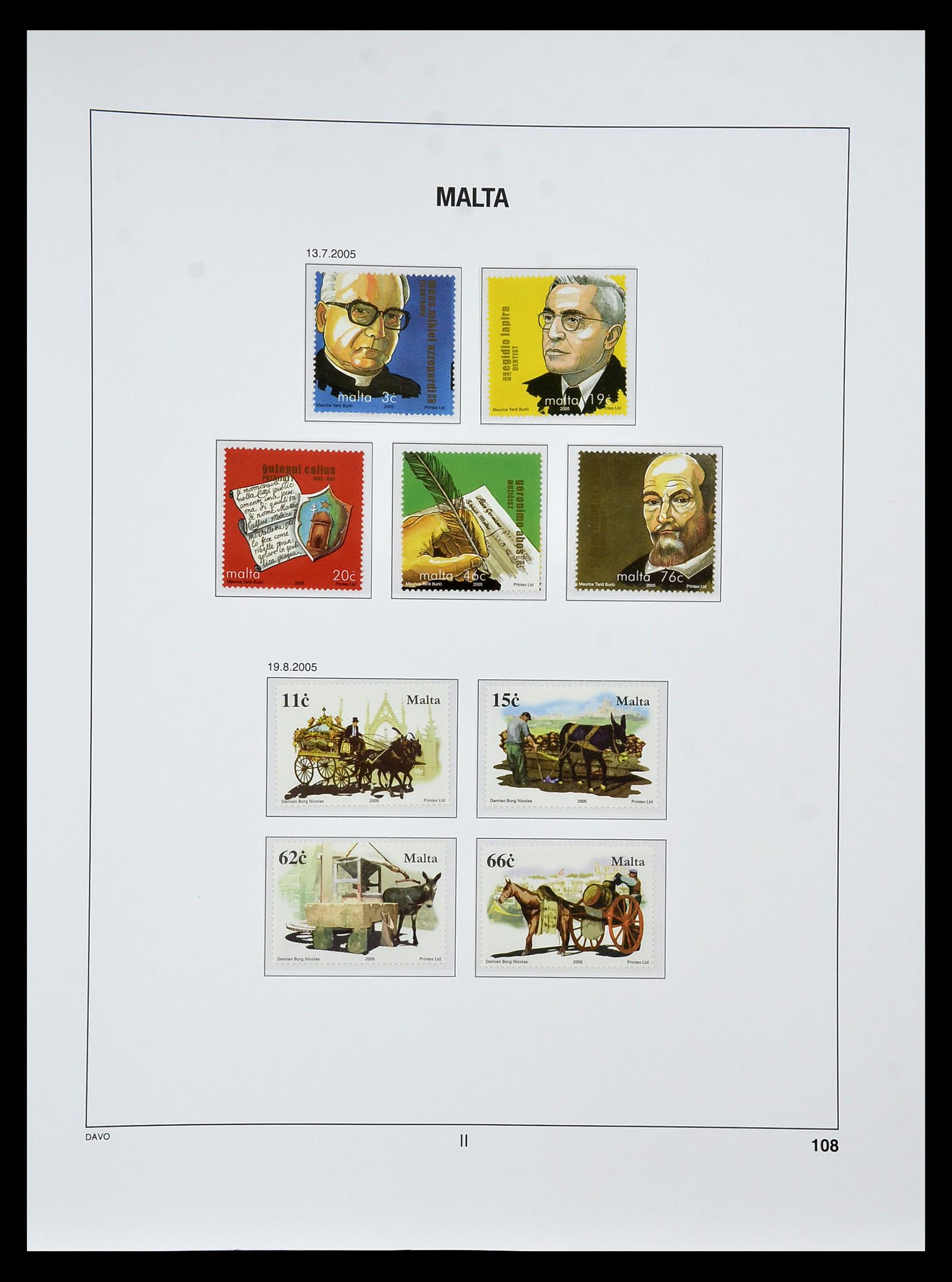 35114 125 - Stamp Collection 35114 Malta 1964-2005.