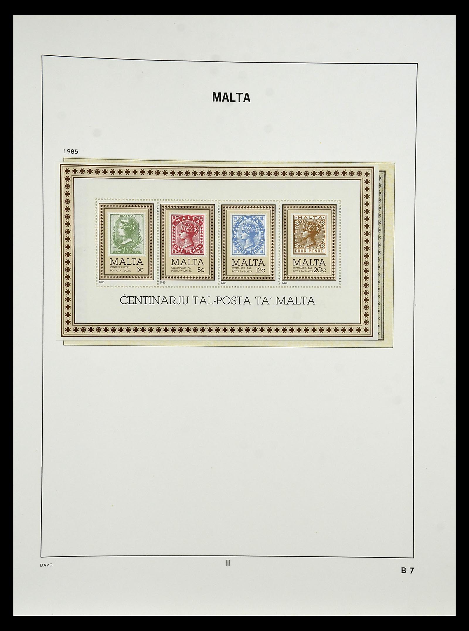 35114 129 - Stamp Collection 35114 Malta 1964-2005.