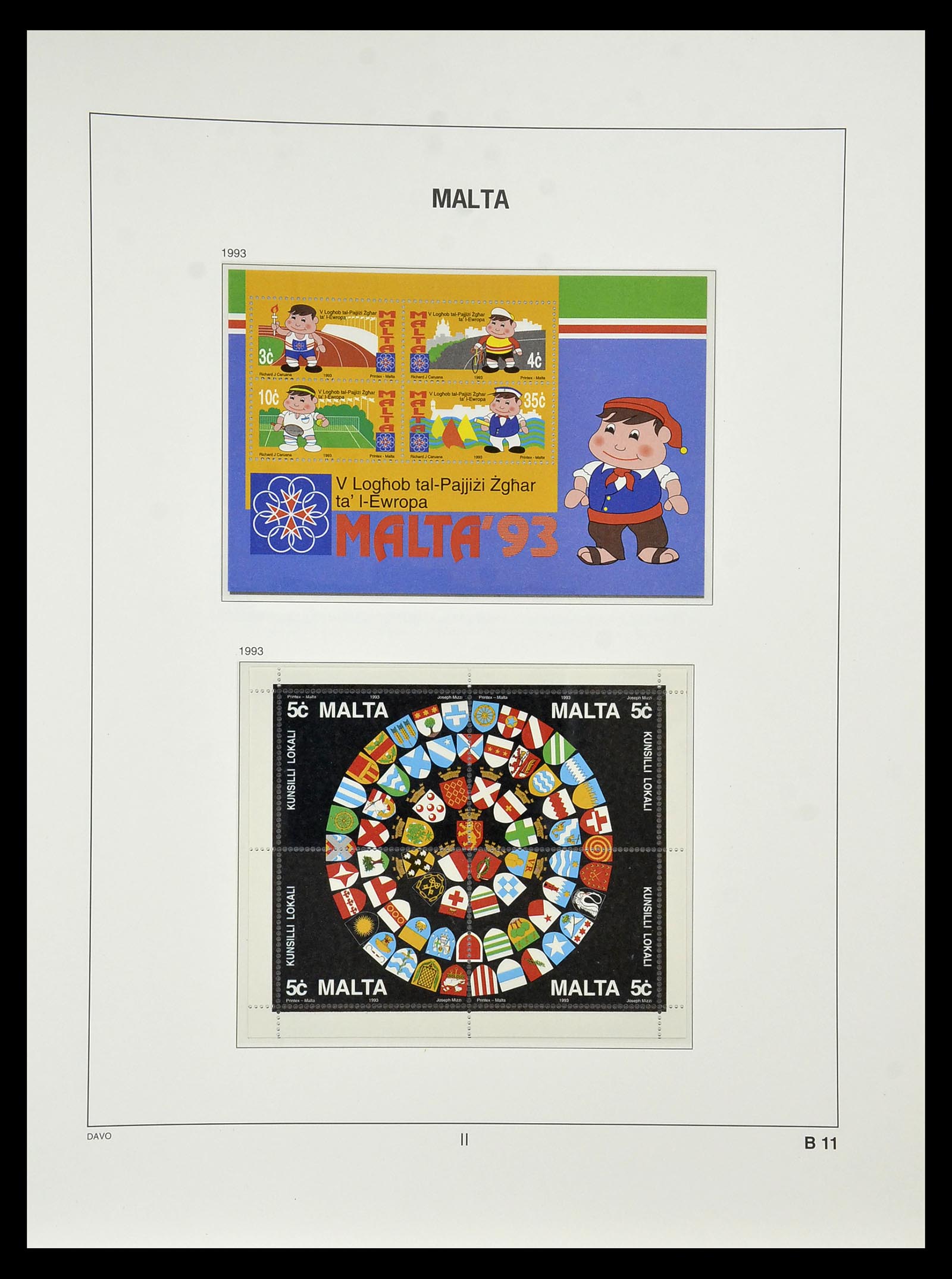 35114 133 - Stamp Collection 35114 Malta 1964-2005.
