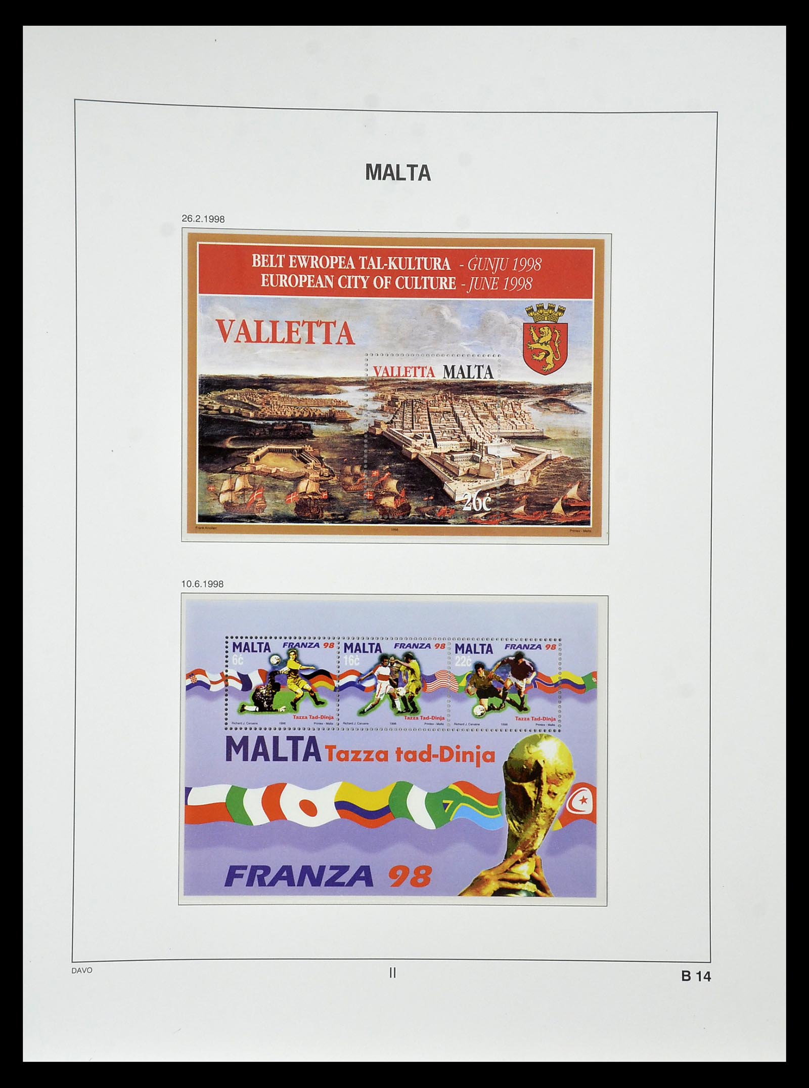 35114 136 - Stamp Collection 35114 Malta 1964-2005.