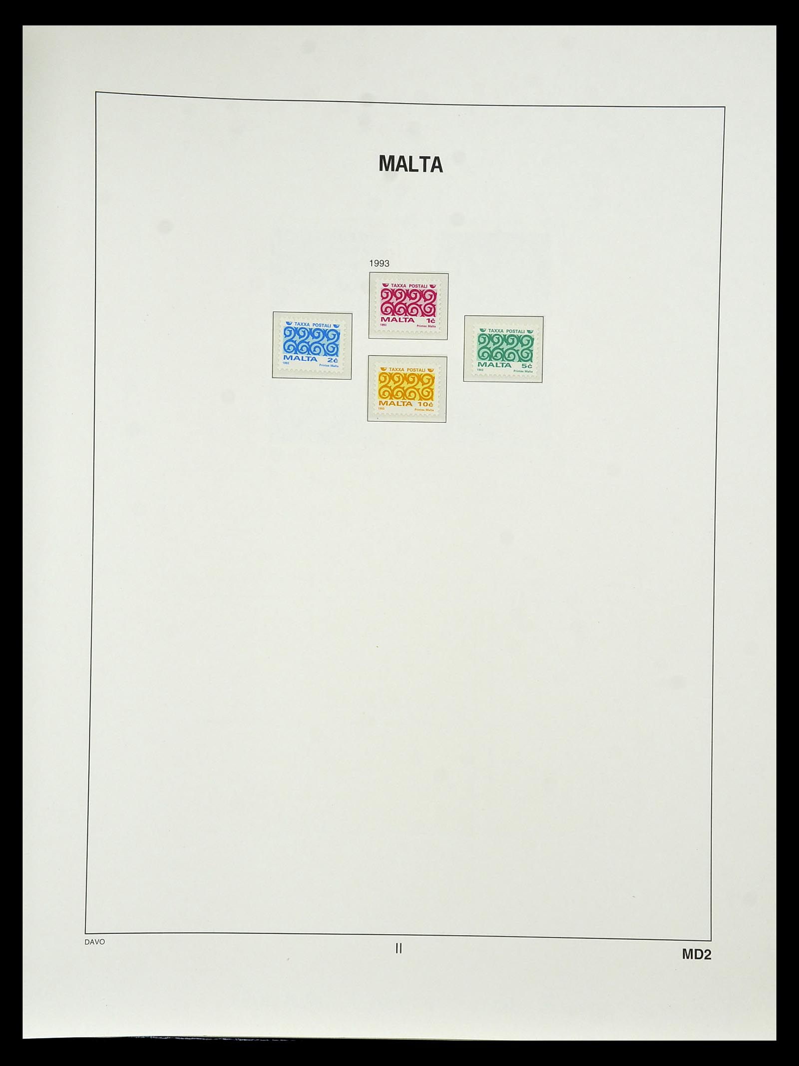 35114 144 - Postzegelverzameling 35114 Malta 1964-2005.