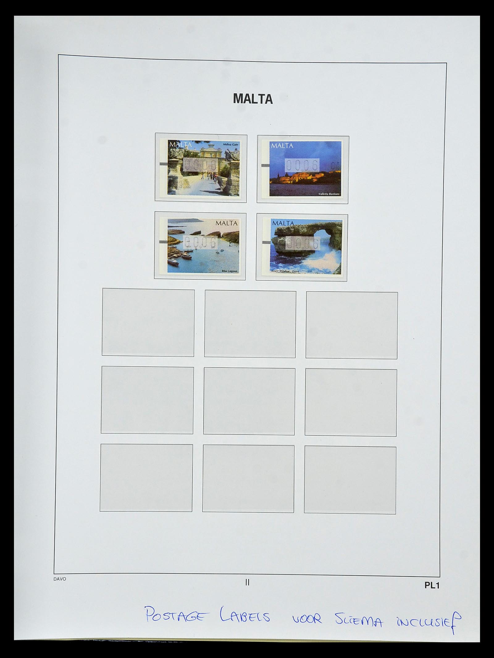 35114 145 - Postzegelverzameling 35114 Malta 1964-2005.
