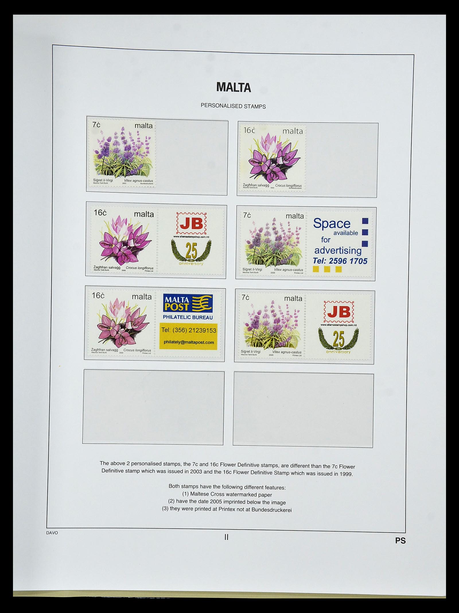 35114 146 - Postzegelverzameling 35114 Malta 1964-2005.