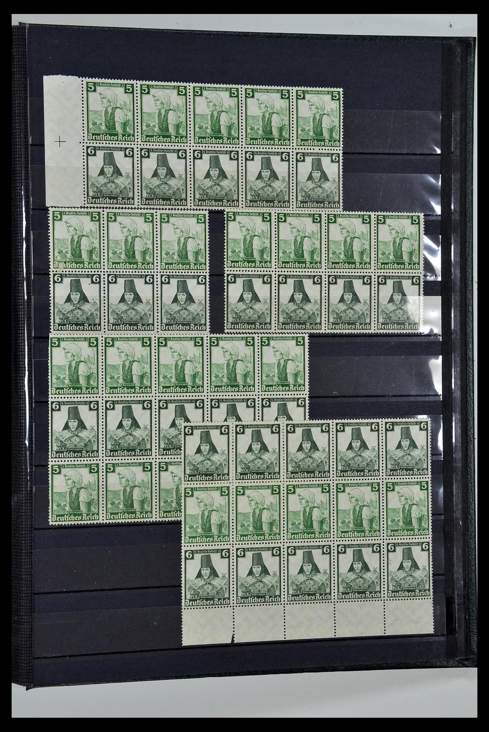 35118 043 - Stamp Collection 35118 German Reich combinations 1912-1941.