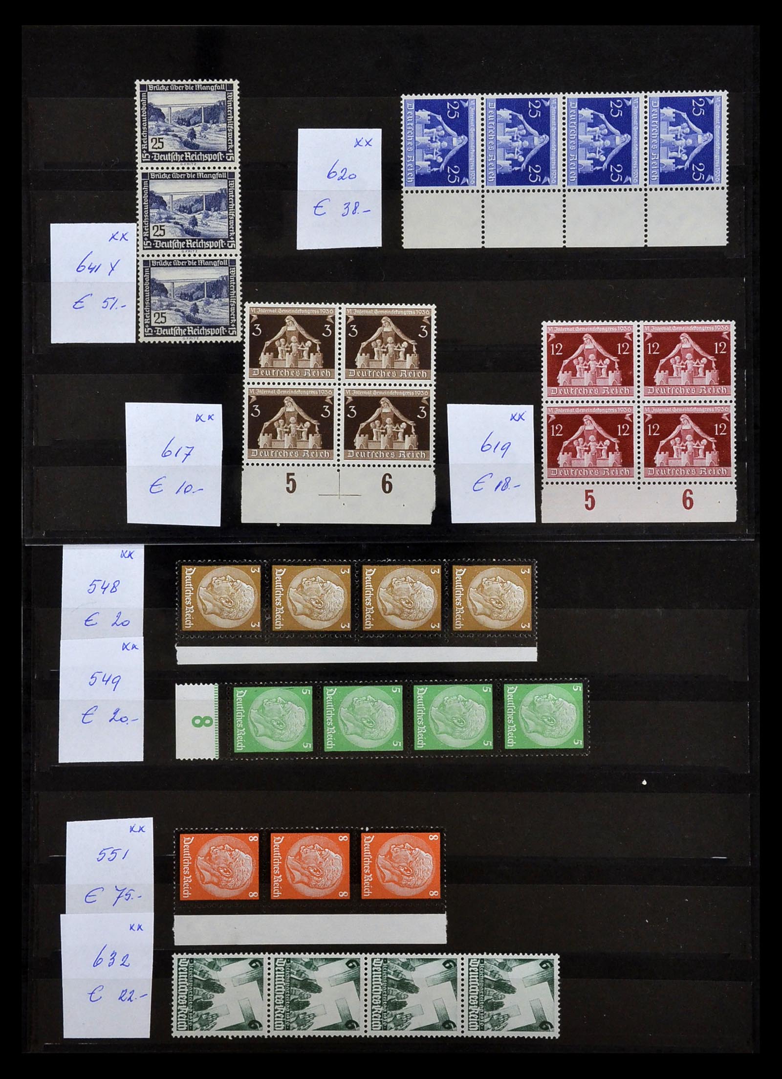 35120 001 - Stamp Collection 35120 German Reich 1872-1945.