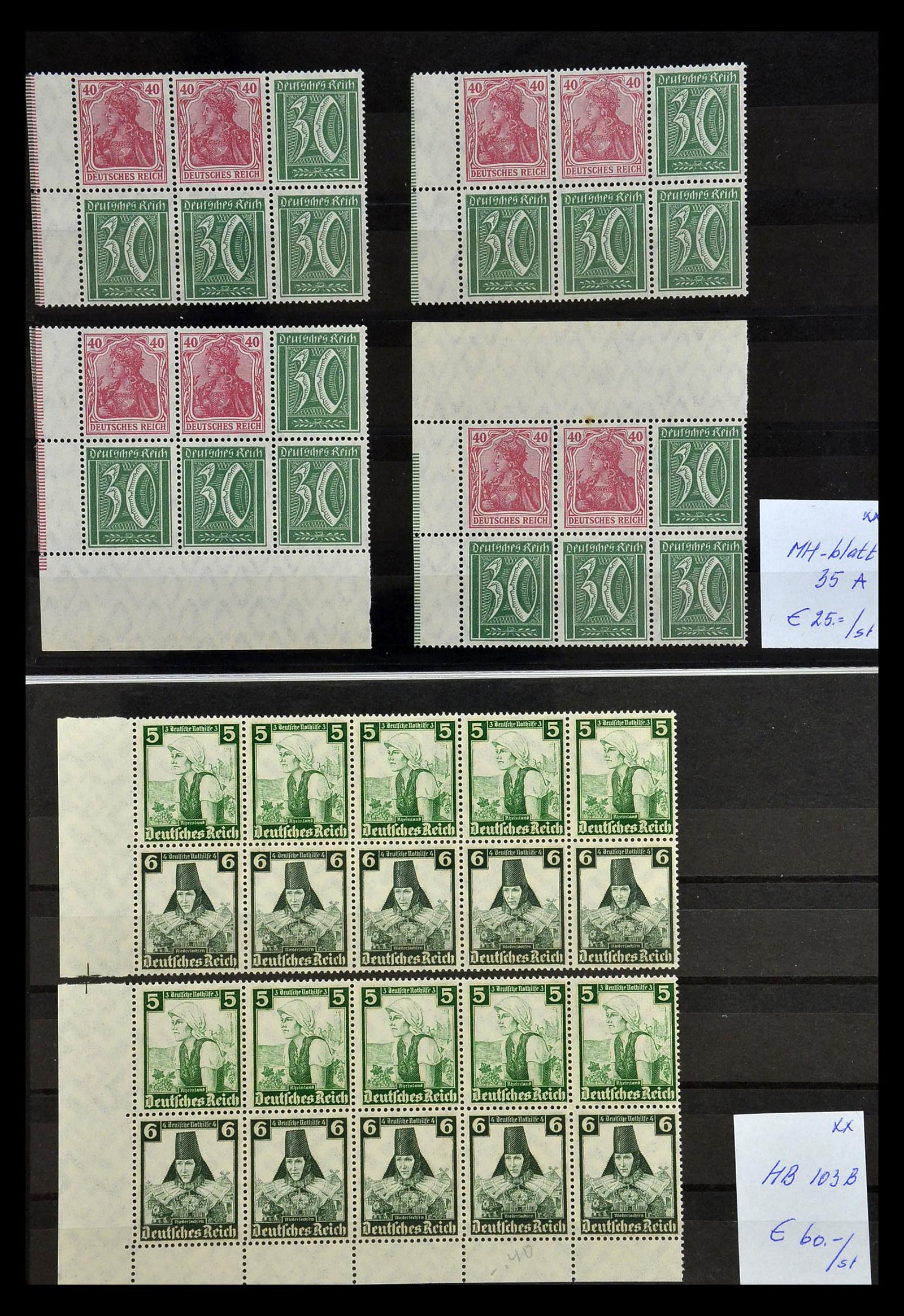 35120 003 - Stamp Collection 35120 German Reich 1872-1945.
