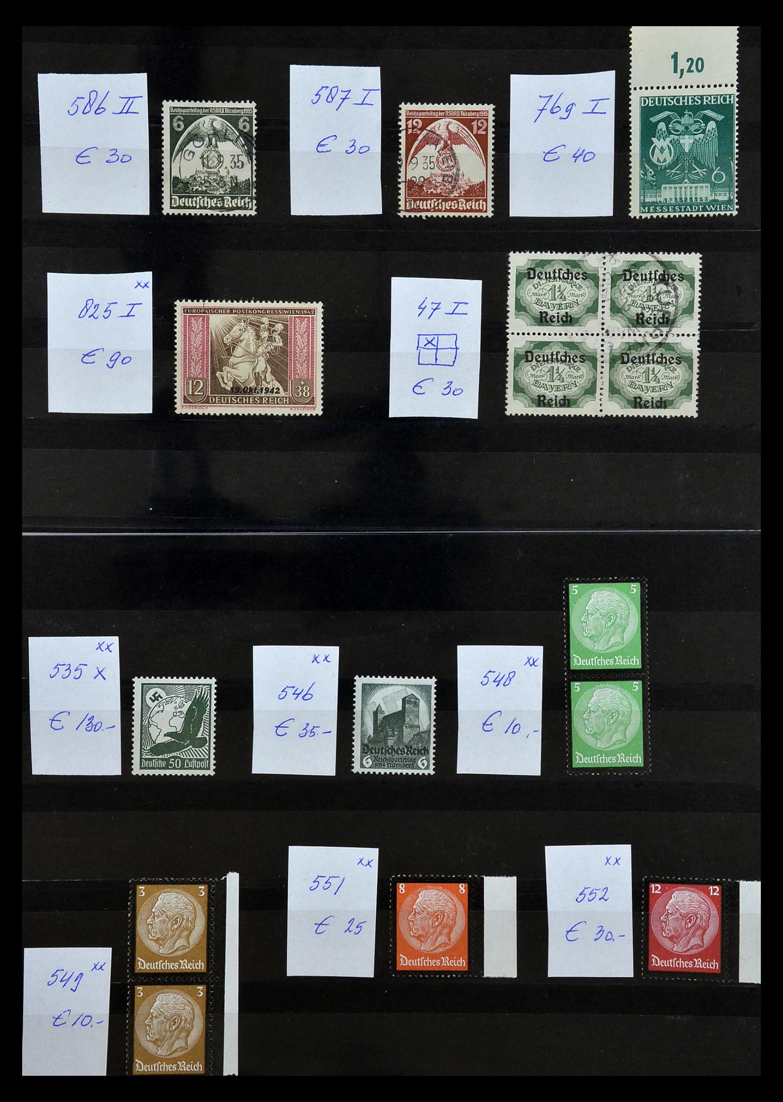 35120 007 - Stamp Collection 35120 German Reich 1872-1945.