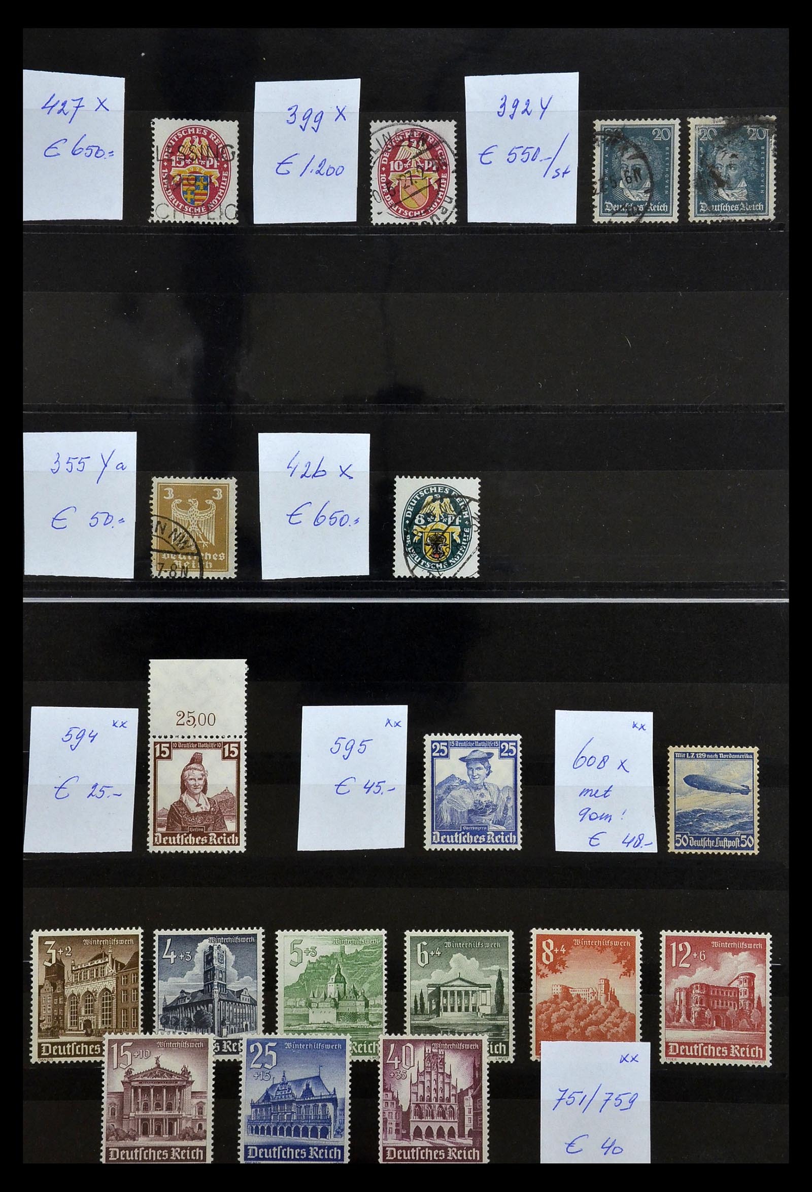 35120 008 - Postzegelverzameling 35120 Duitse Rijk 1872-1945.