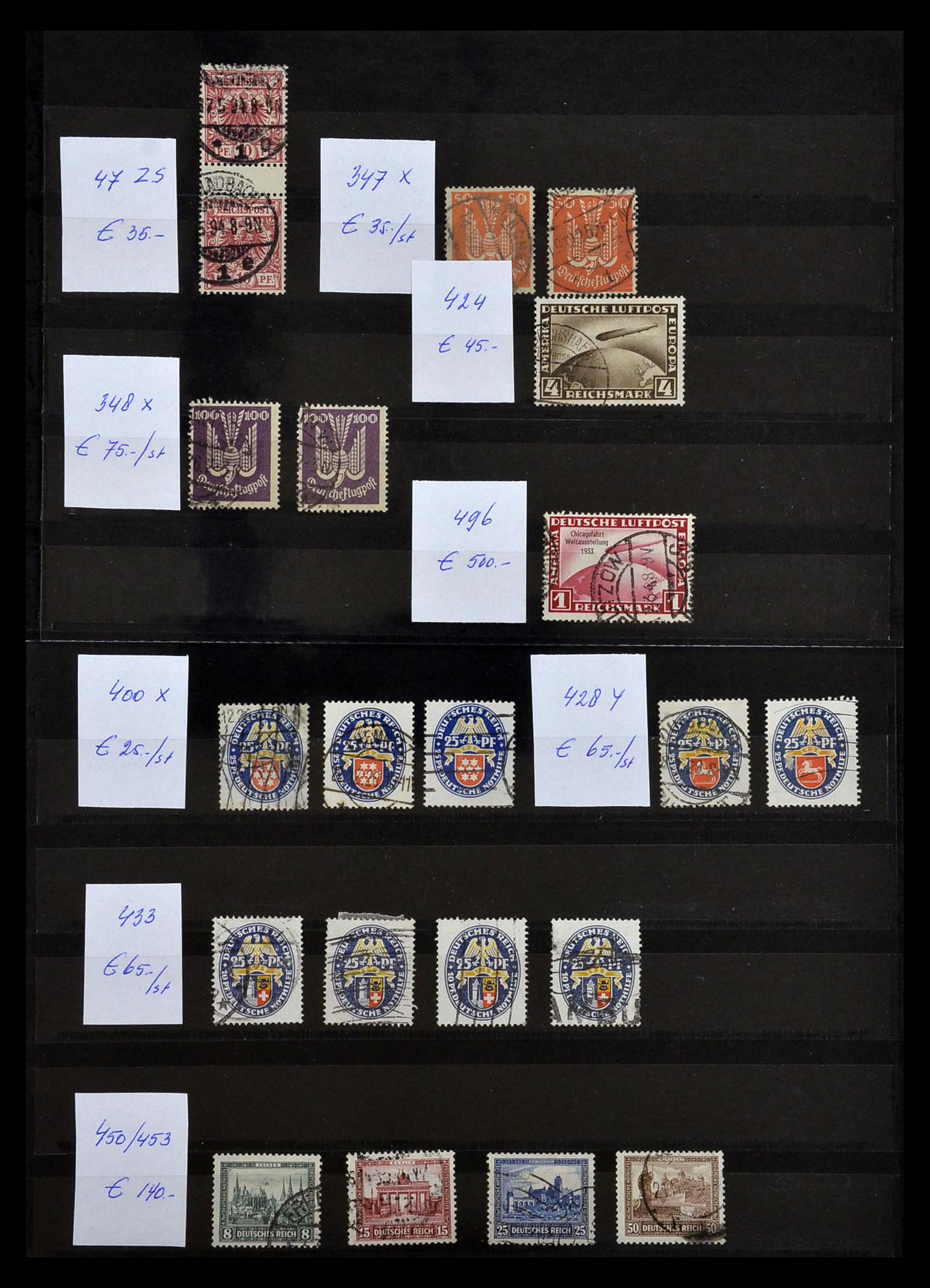 35120 009 - Postzegelverzameling 35120 Duitse Rijk 1872-1945.