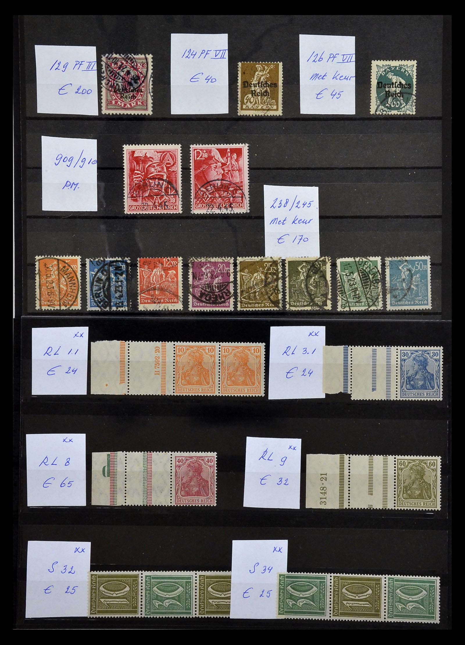 35120 011 - Postzegelverzameling 35120 Duitse Rijk 1872-1945.
