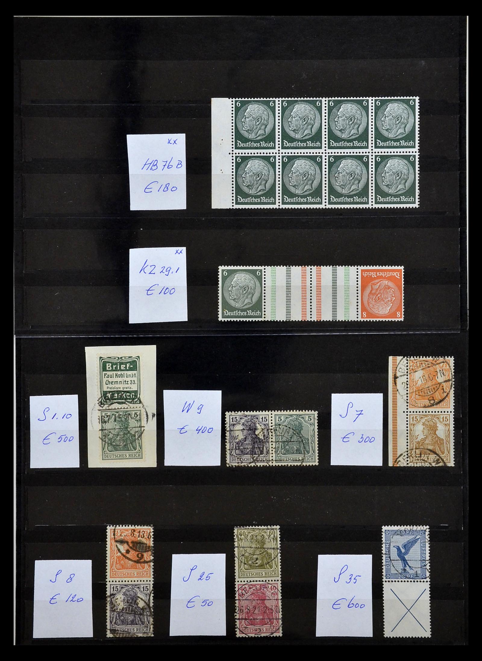 35120 019 - Stamp Collection 35120 German Reich 1872-1945.