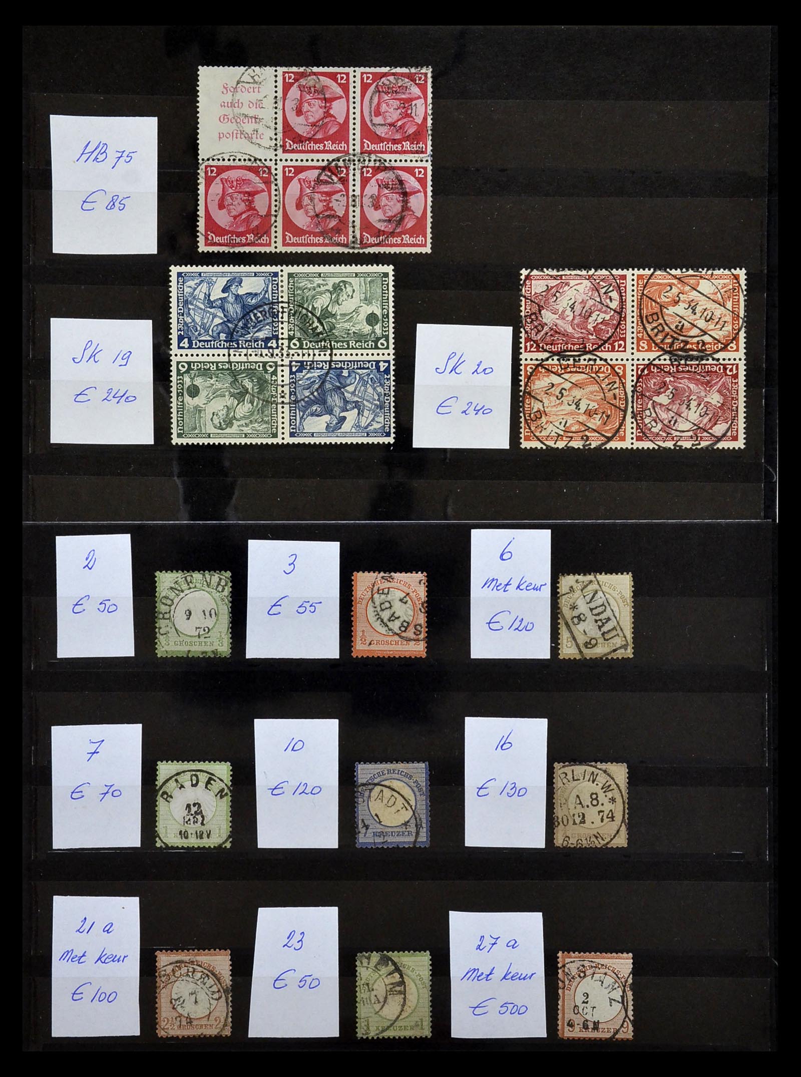 35120 021 - Postzegelverzameling 35120 Duitse Rijk 1872-1945.