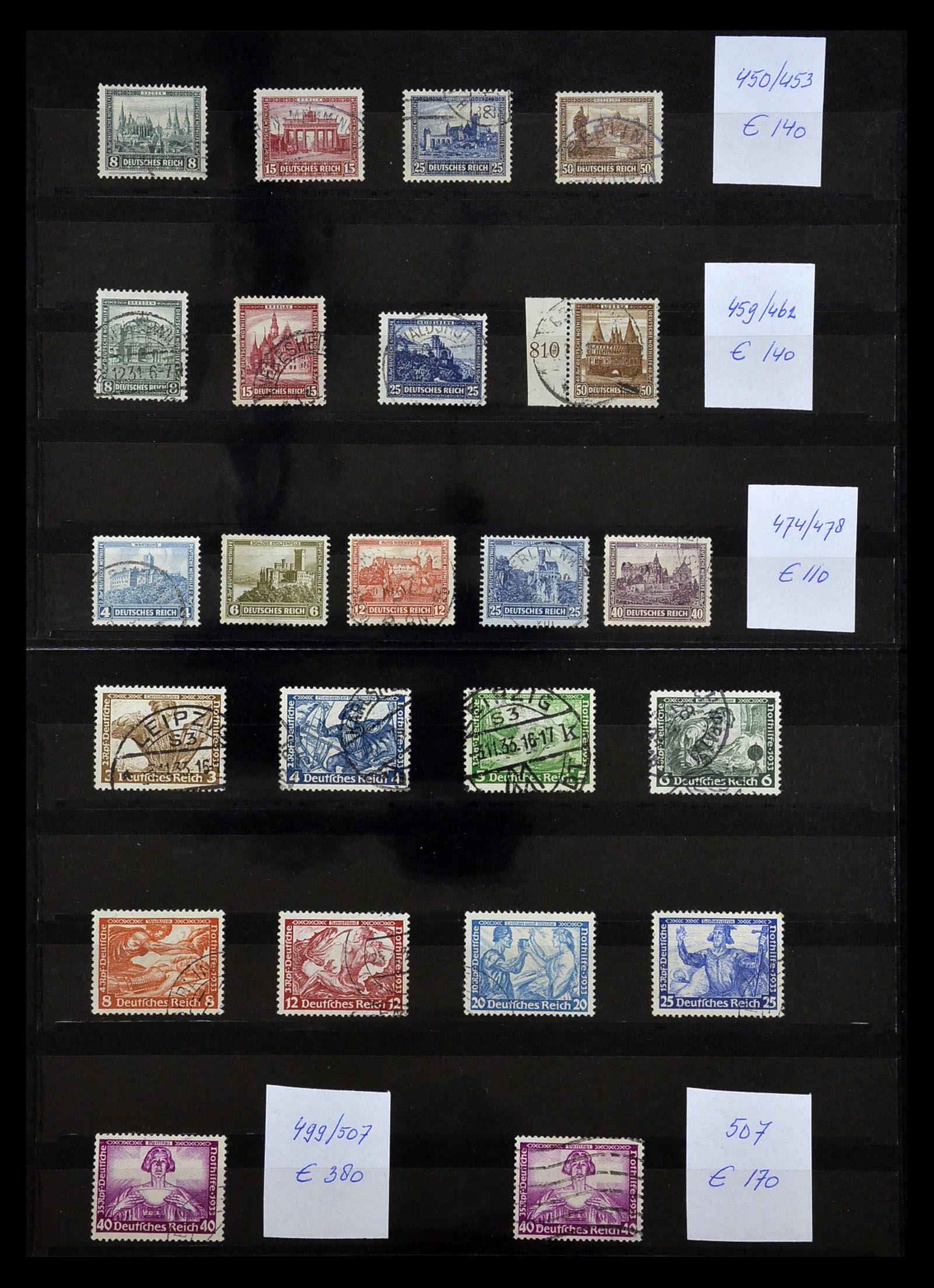 35120 024 - Postzegelverzameling 35120 Duitse Rijk 1872-1945.