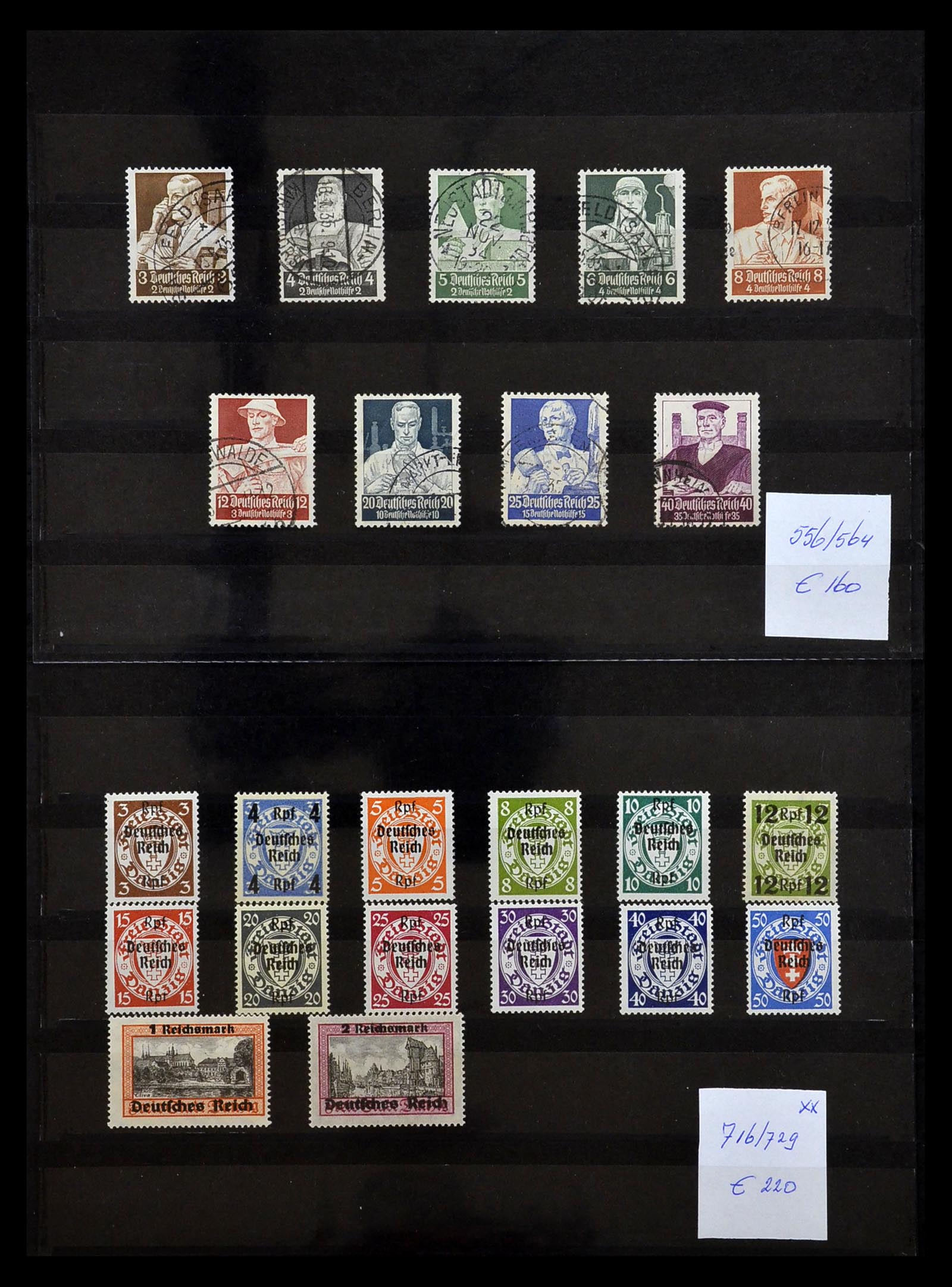 35120 025 - Stamp Collection 35120 German Reich 1872-1945.