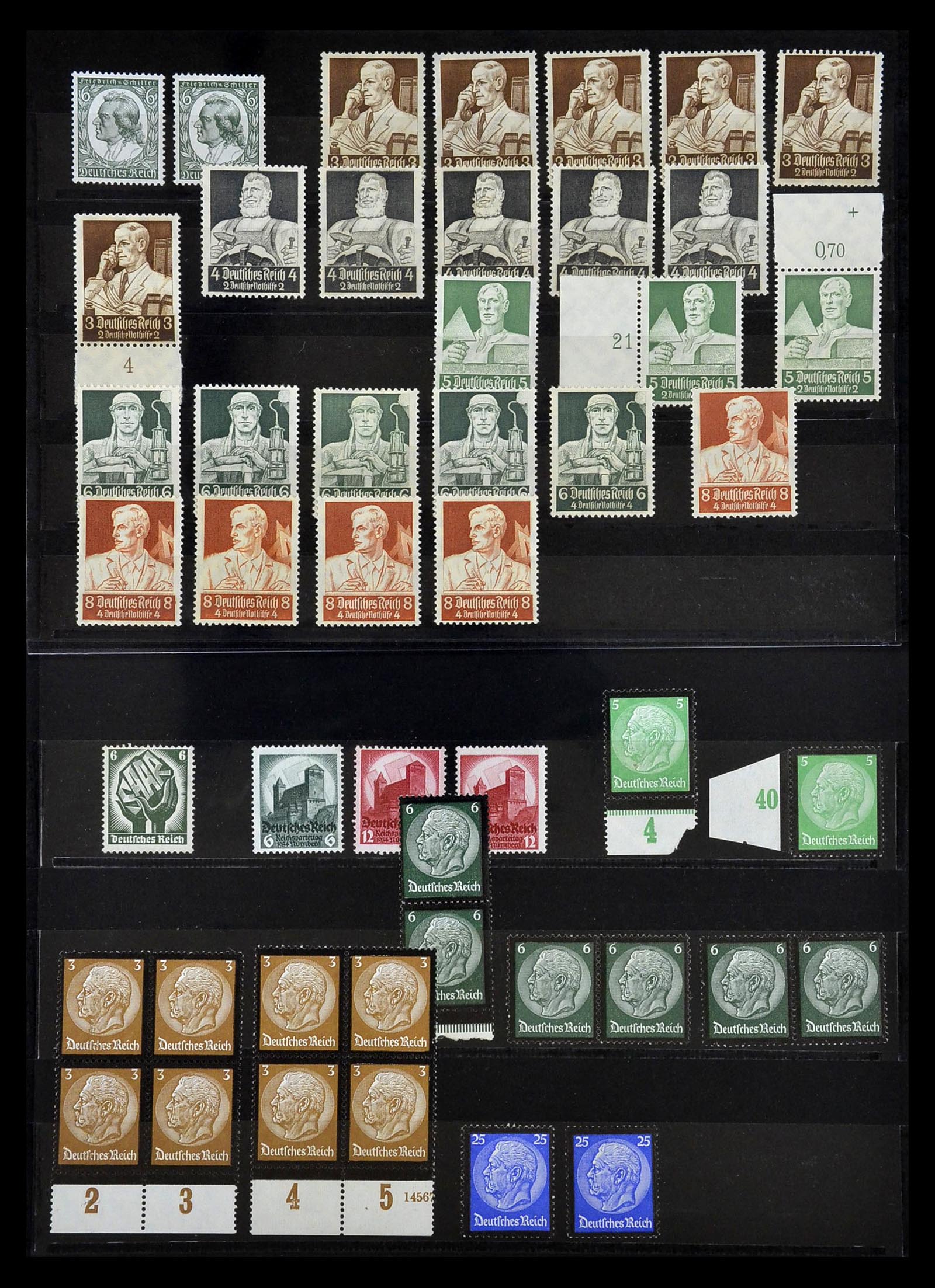 35120 035 - Stamp Collection 35120 German Reich 1872-1945.