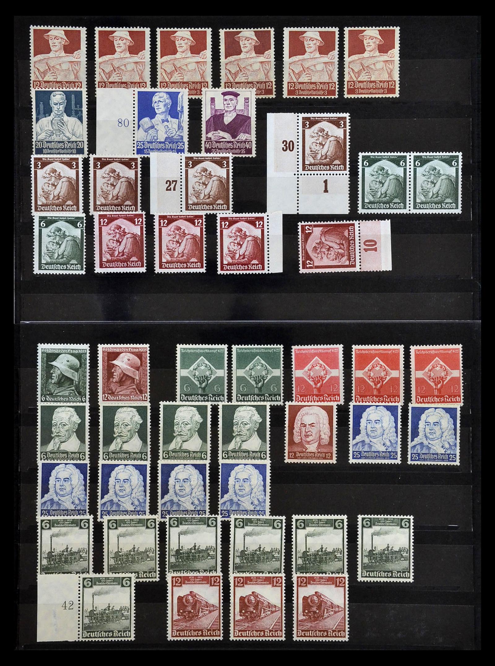 35120 036 - Postzegelverzameling 35120 Duitse Rijk 1872-1945.