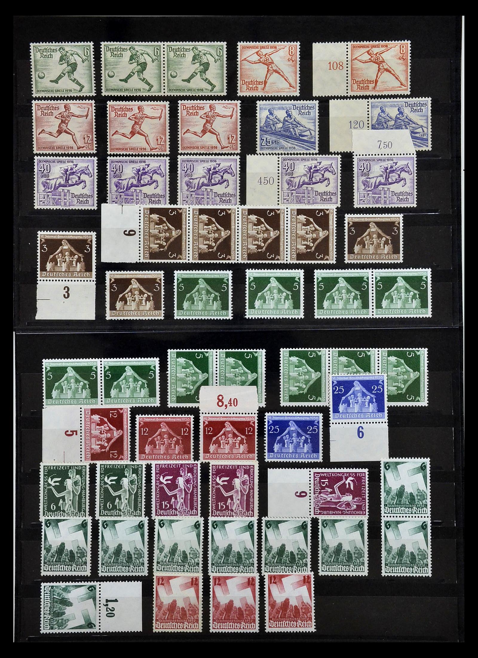 35120 039 - Stamp Collection 35120 German Reich 1872-1945.
