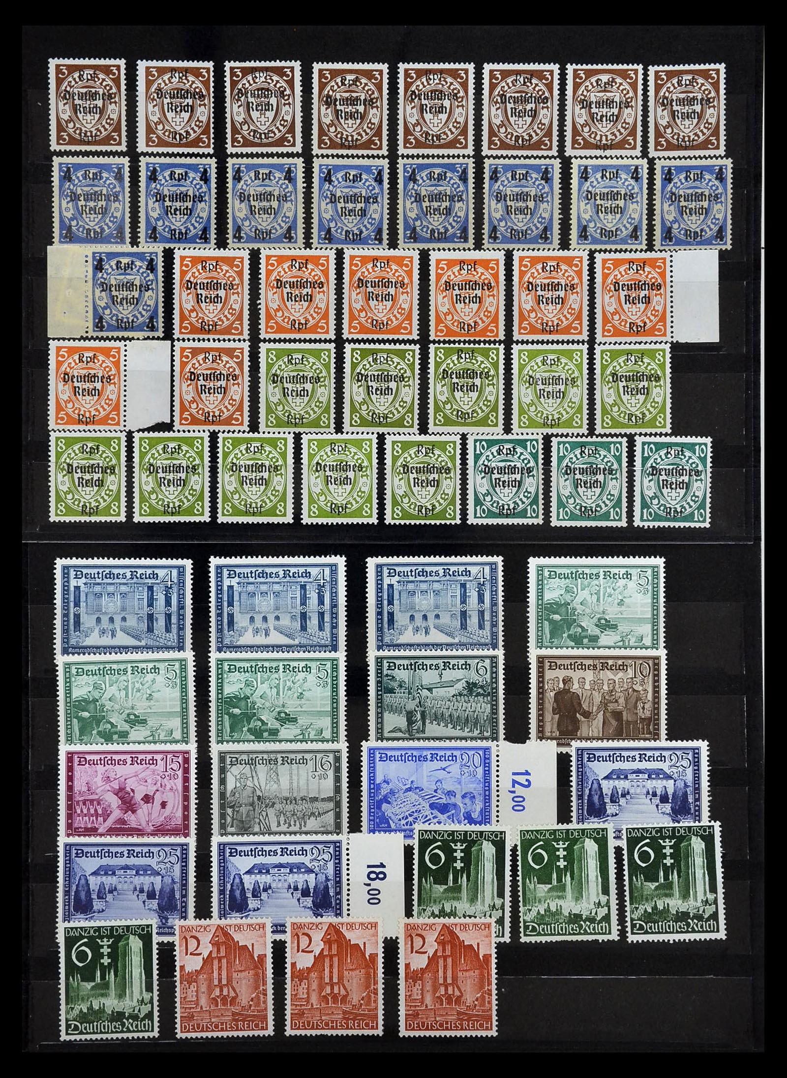 35120 043 - Postzegelverzameling 35120 Duitse Rijk 1872-1945.
