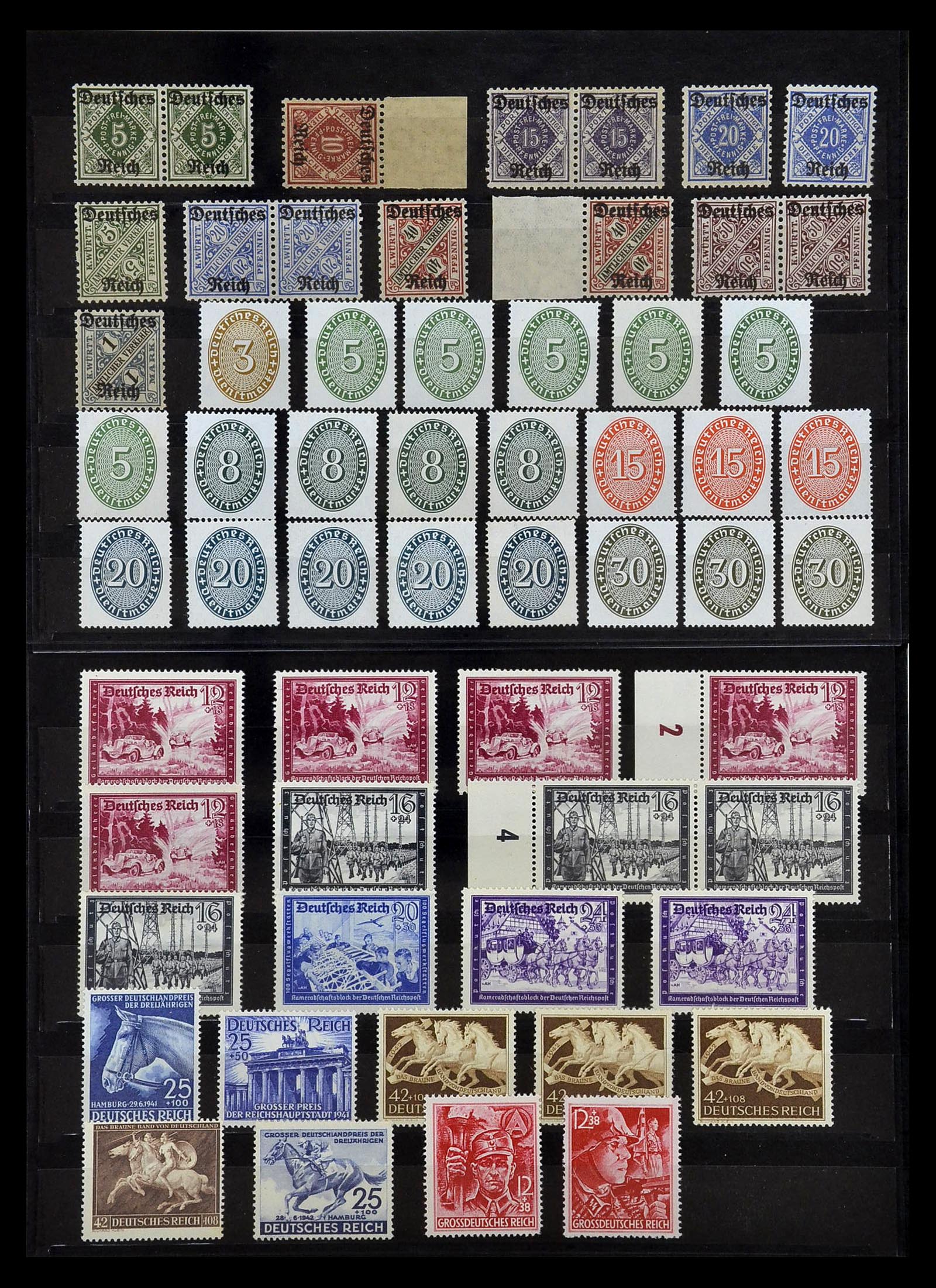 35120 047 - Stamp Collection 35120 German Reich 1872-1945.