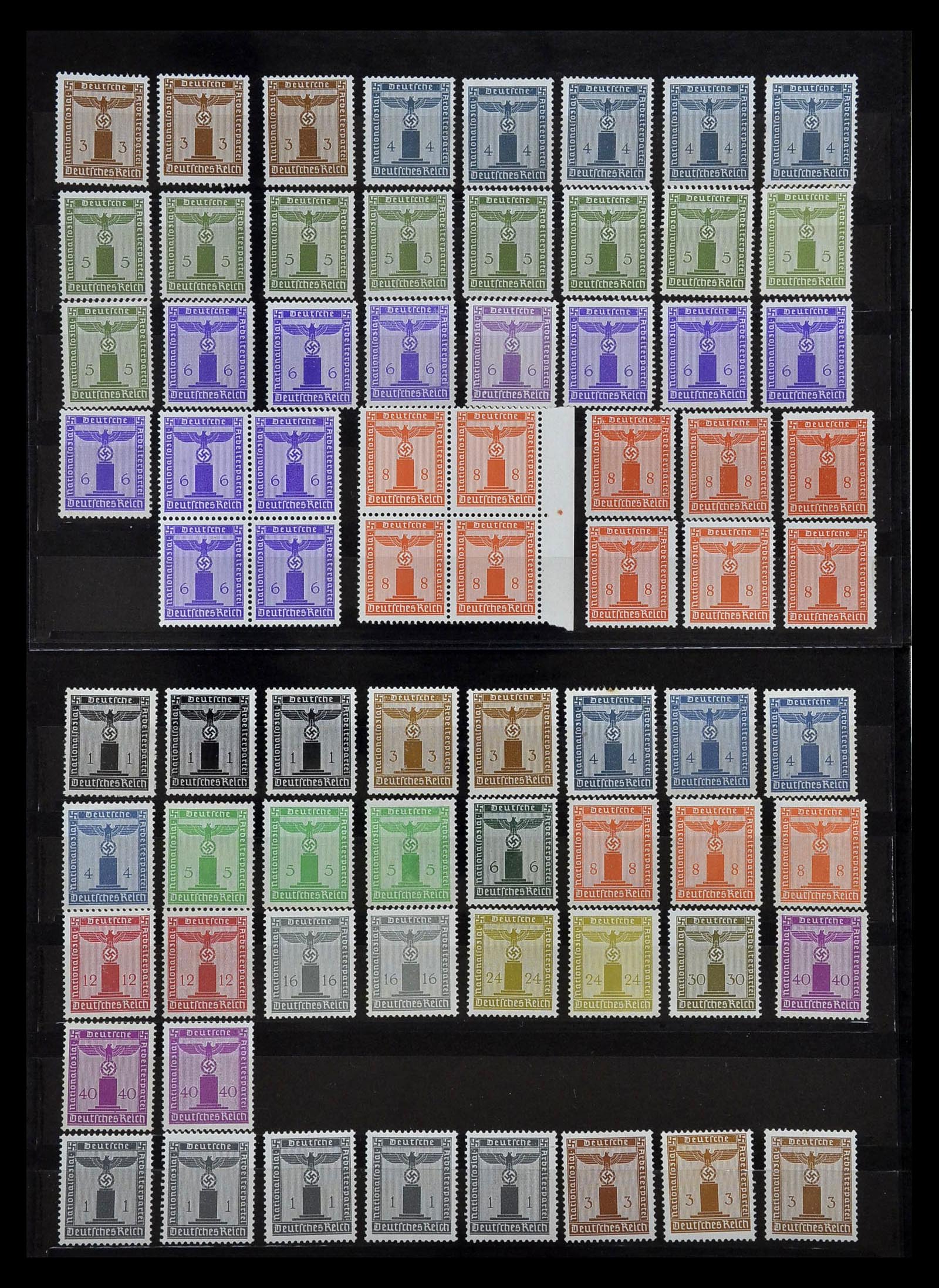 35120 049 - Stamp Collection 35120 German Reich 1872-1945.