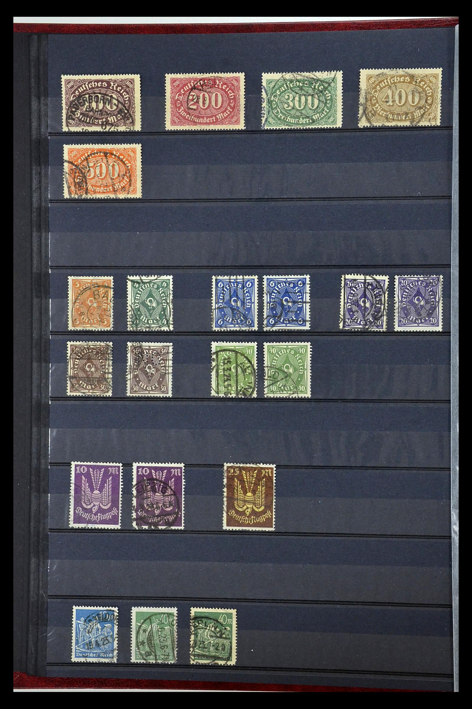35121 004 - Stamp Collection 35121 German Reich inflation 1920-1923.