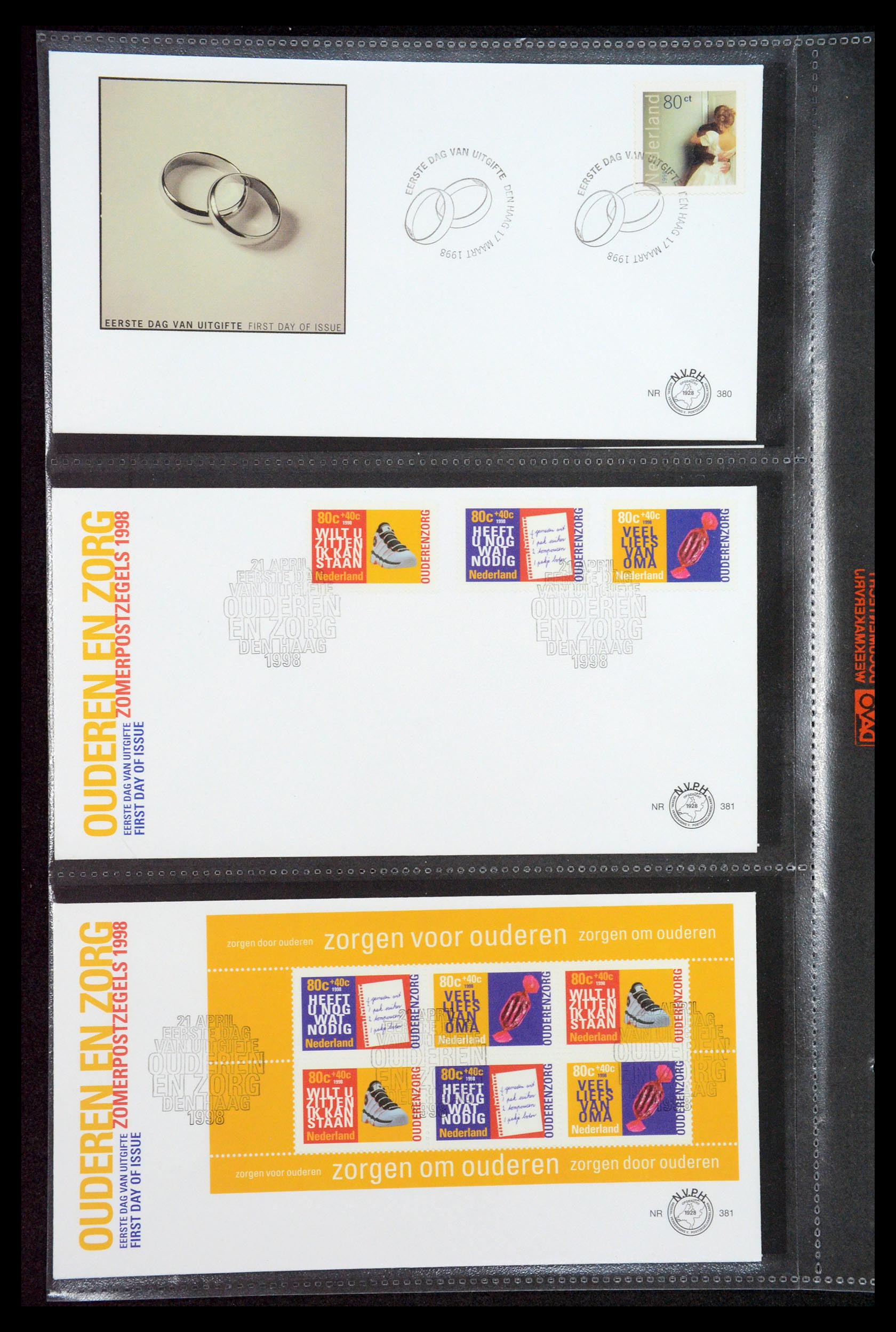 35122 004 - Postzegelverzameling 35122 Nederland FDC's 1997-2019!