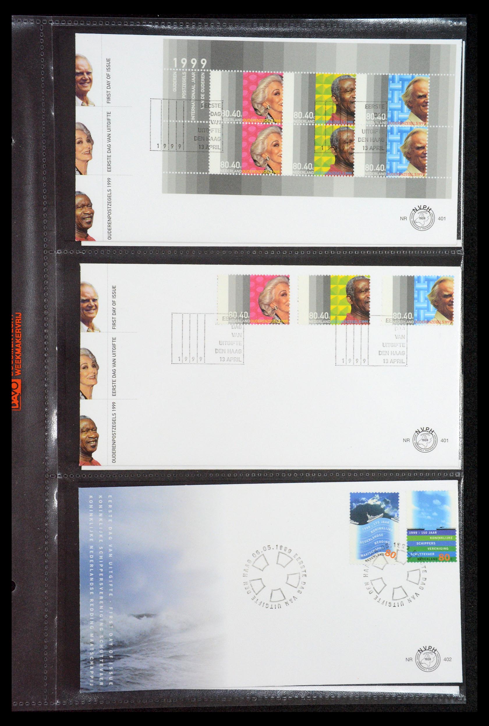 35122 013 - Stamp Collection 35122 Netherlands FDC's 1997-2019!