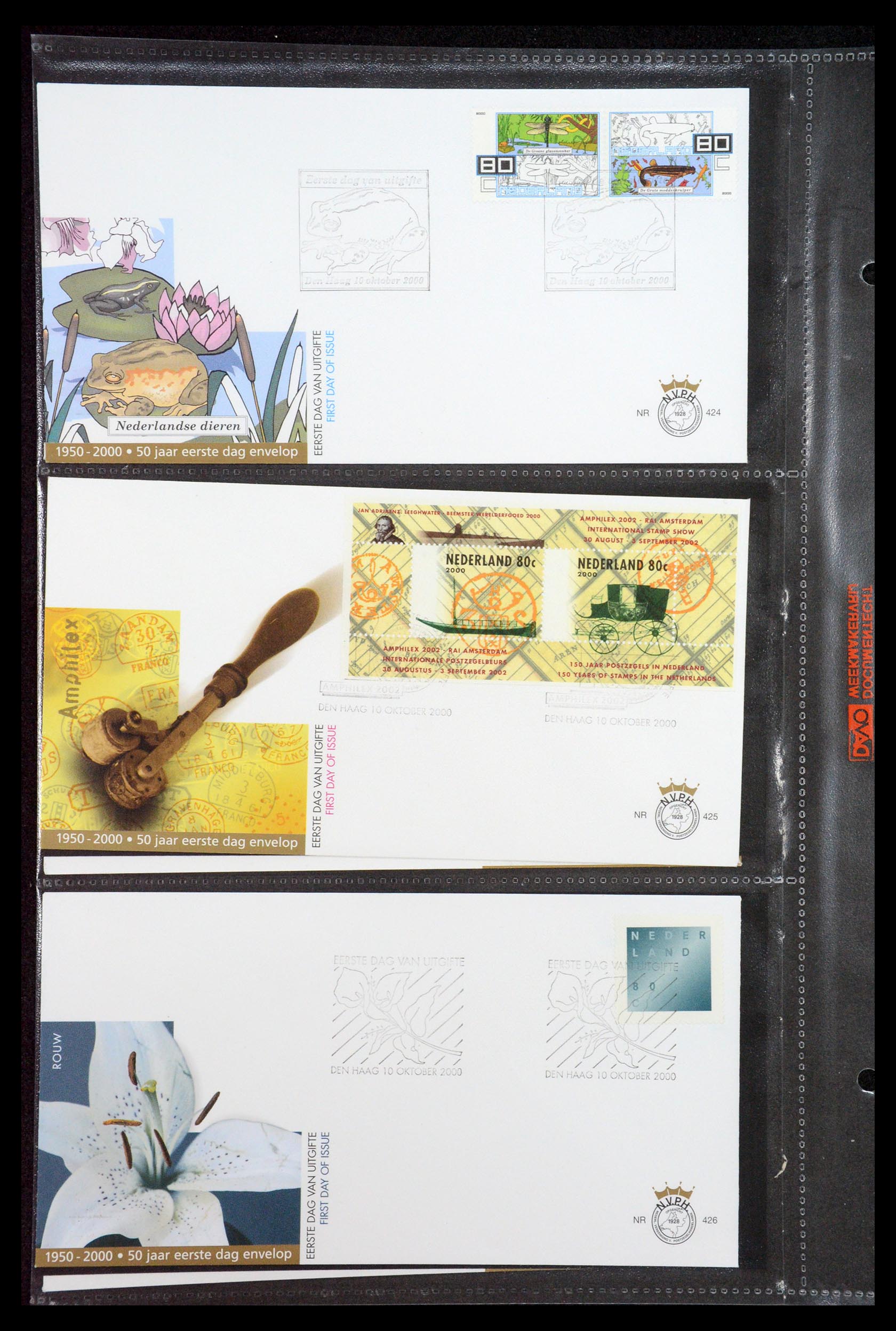 35122 024 - Stamp Collection 35122 Netherlands FDC's 1997-2019!