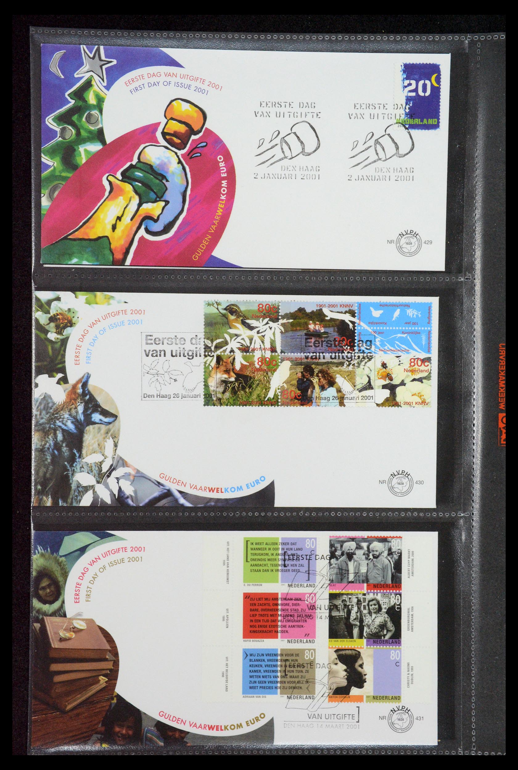 35122 026 - Stamp Collection 35122 Netherlands FDC's 1997-2019!