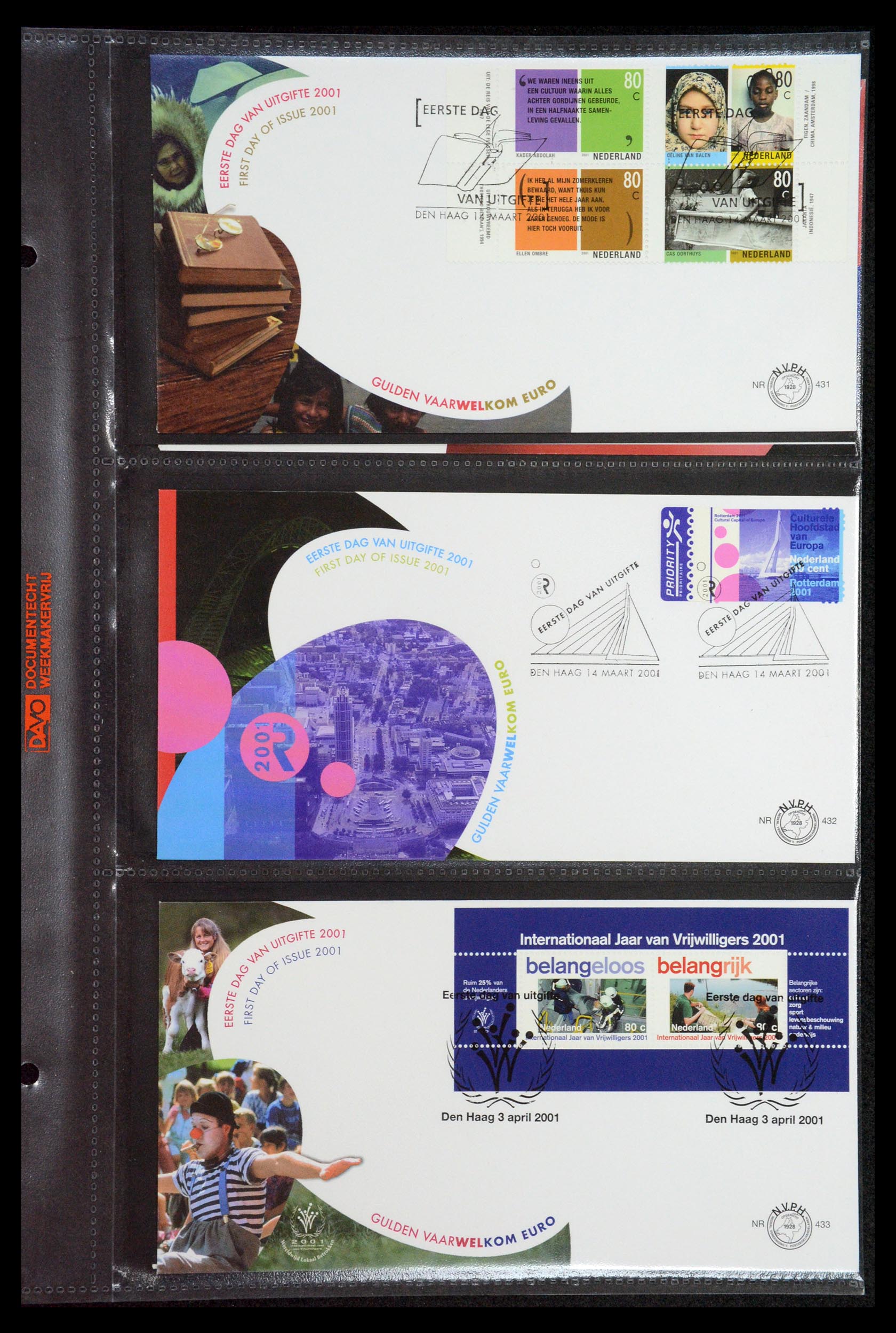 35122 027 - Postzegelverzameling 35122 Nederland FDC's 1997-2019!