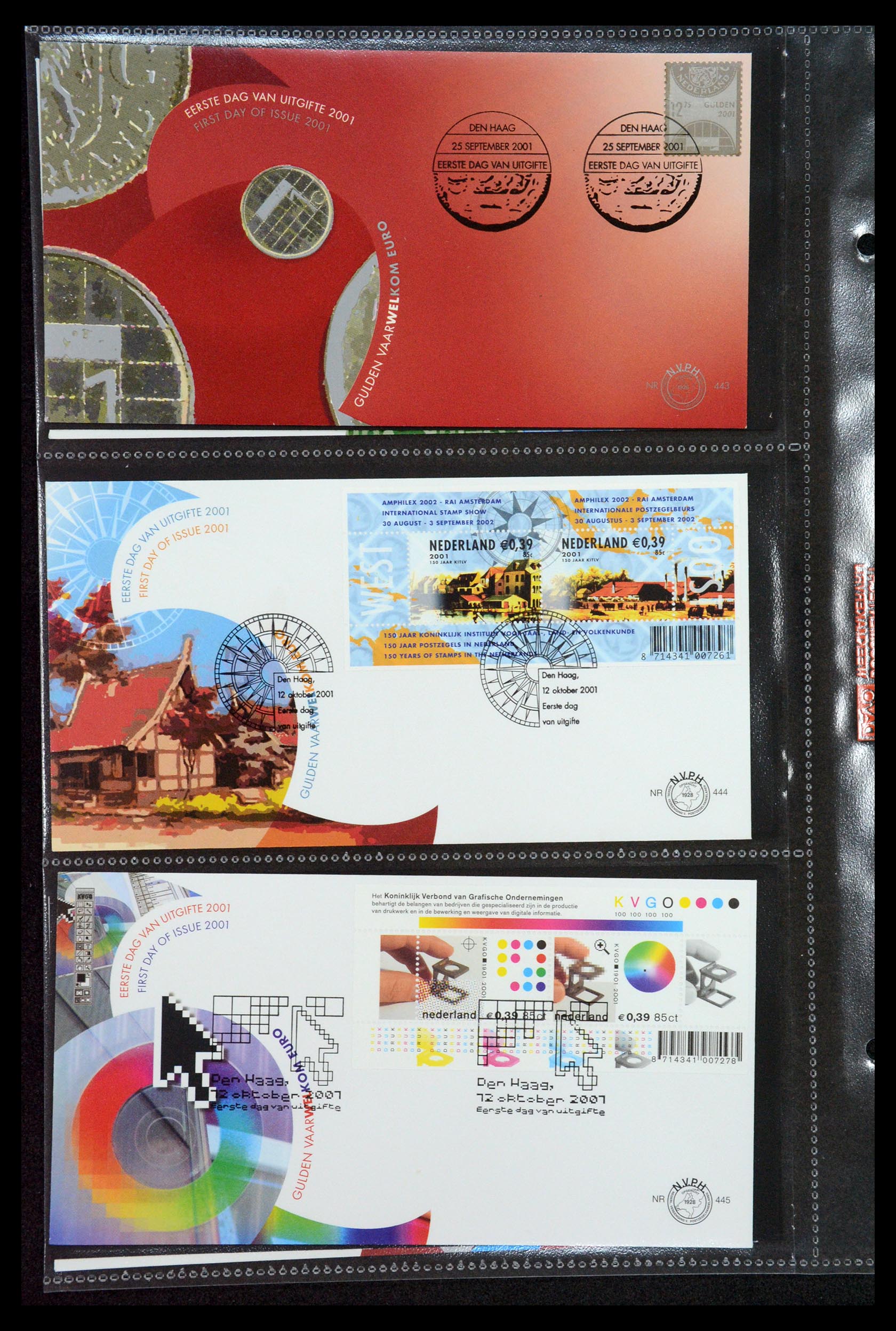 35122 032 - Postzegelverzameling 35122 Nederland FDC's 1997-2019!