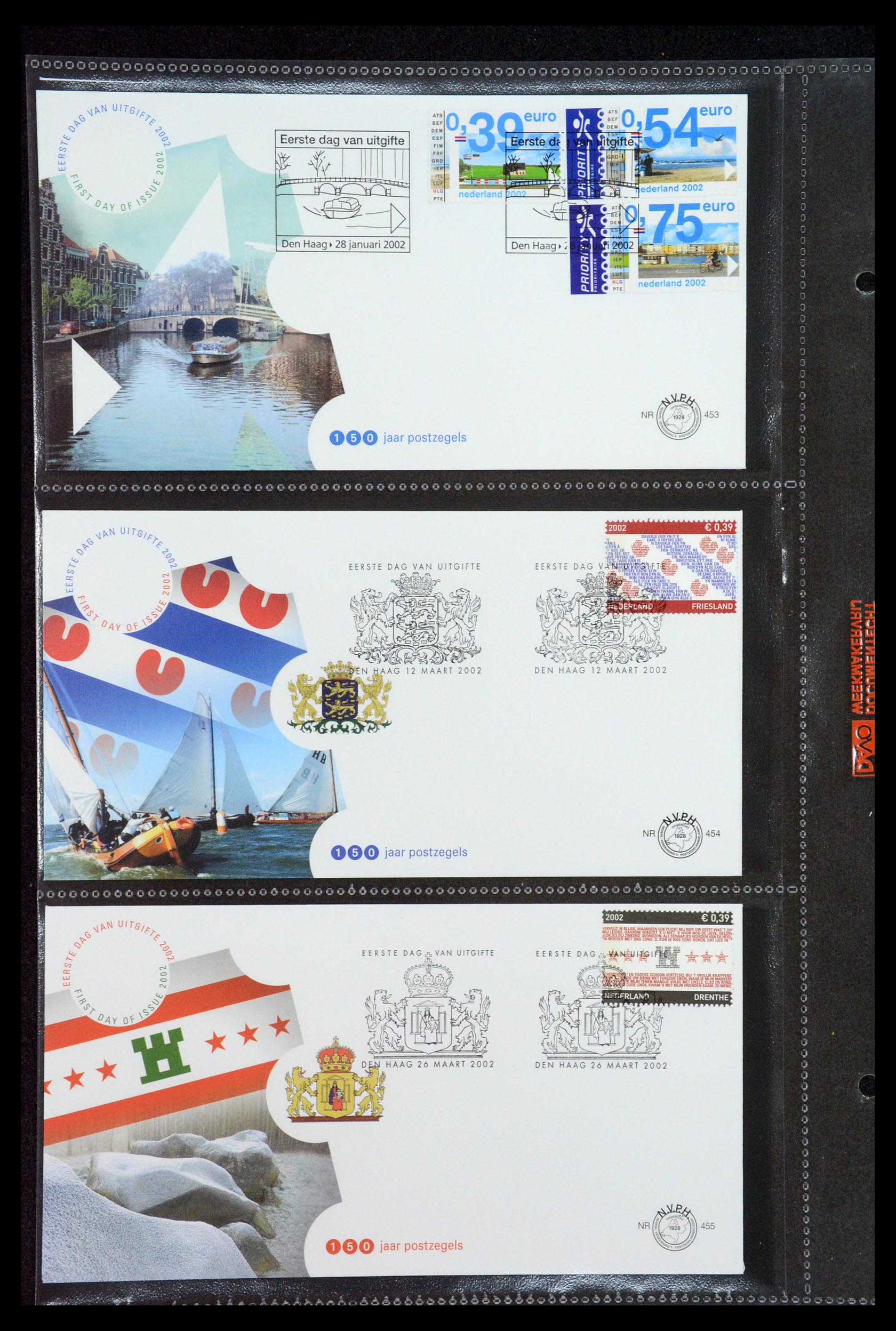 35122 036 - Stamp Collection 35122 Netherlands FDC's 1997-2019!