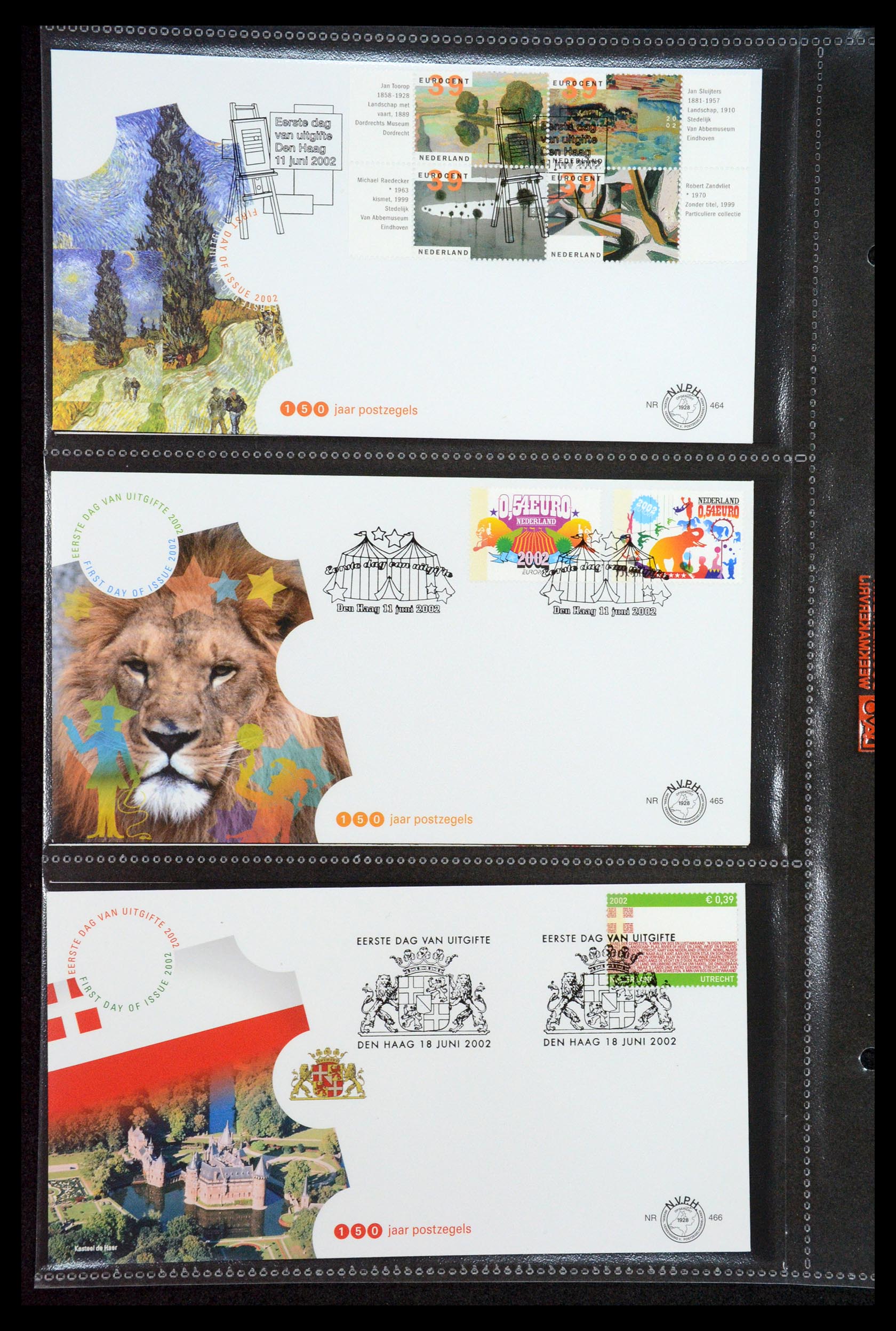 35122 040 - Stamp Collection 35122 Netherlands FDC's 1997-2019!