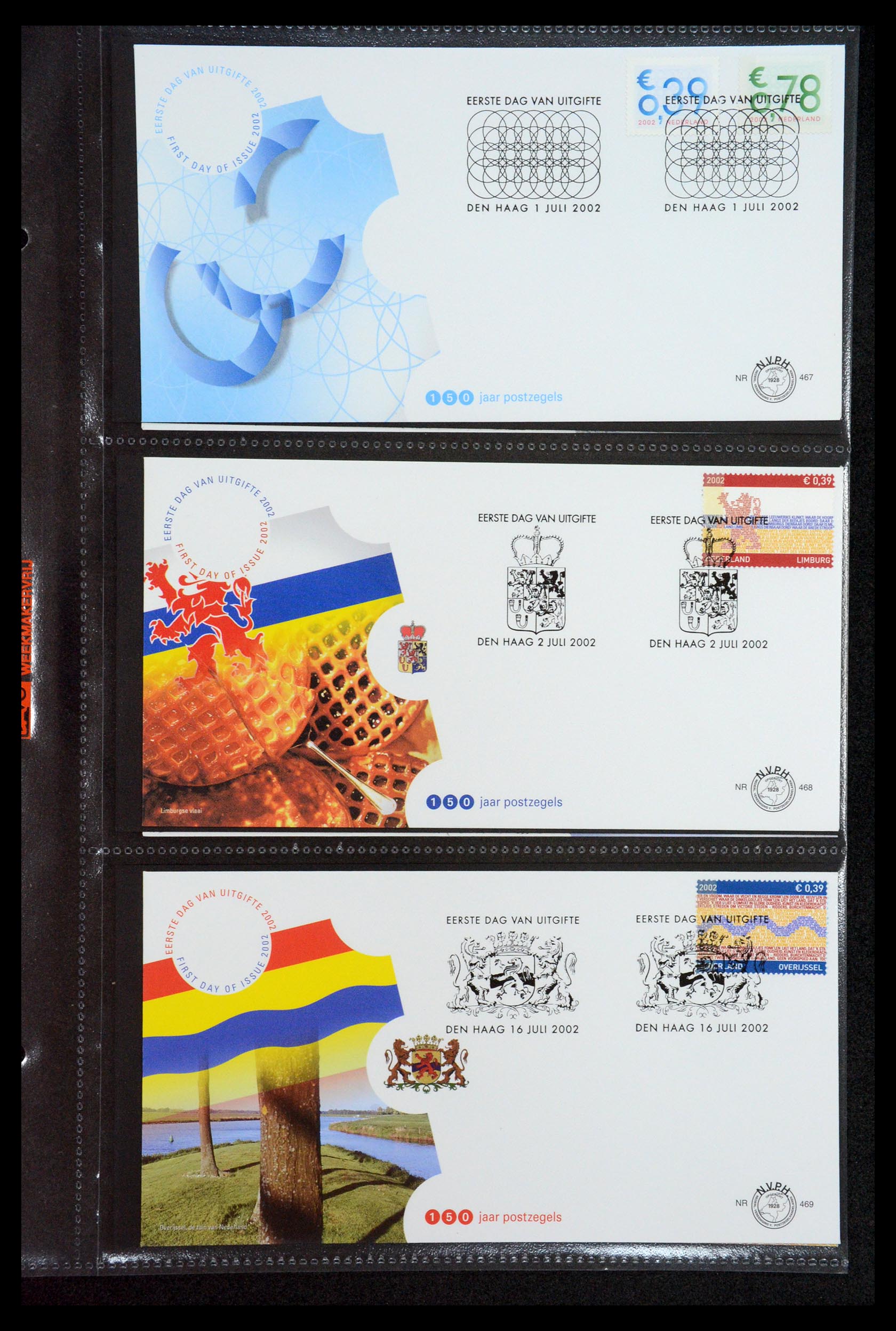 35122 041 - Stamp Collection 35122 Netherlands FDC's 1997-2019!