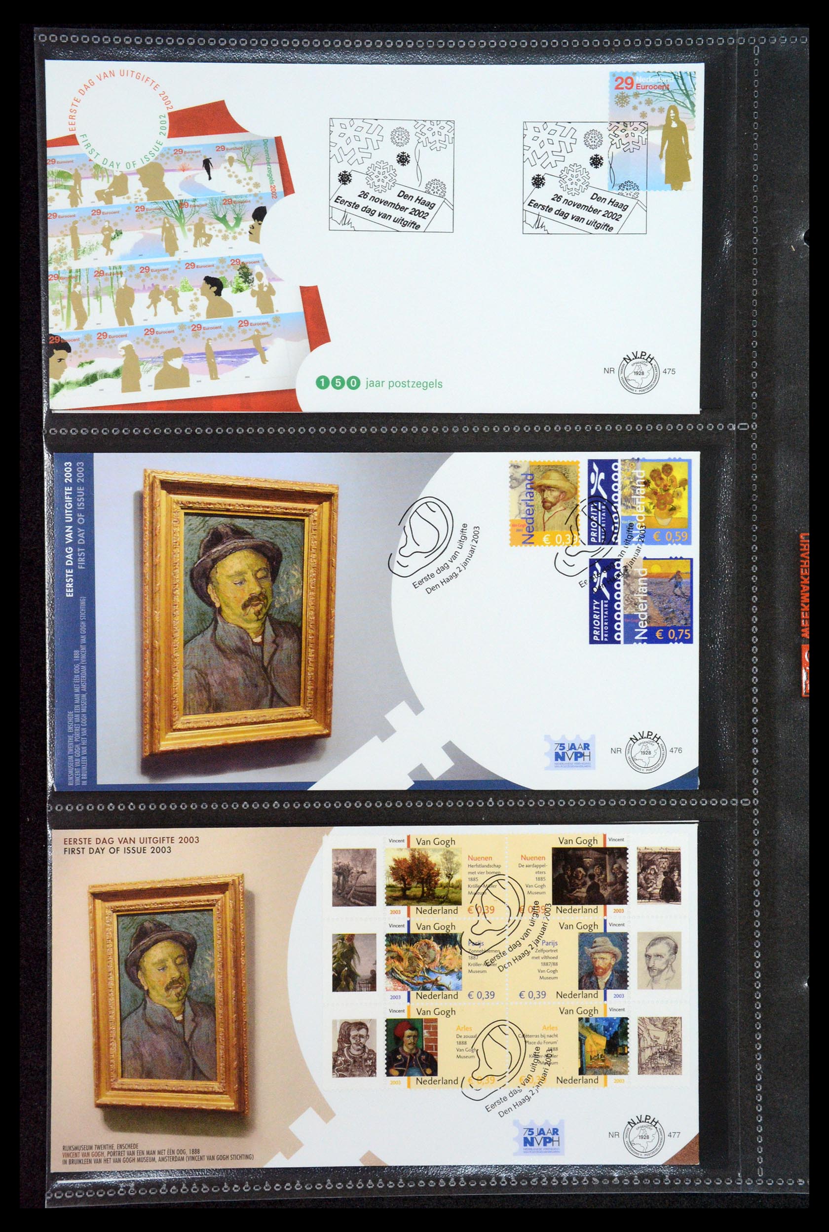 35122 044 - Stamp Collection 35122 Netherlands FDC's 1997-2019!