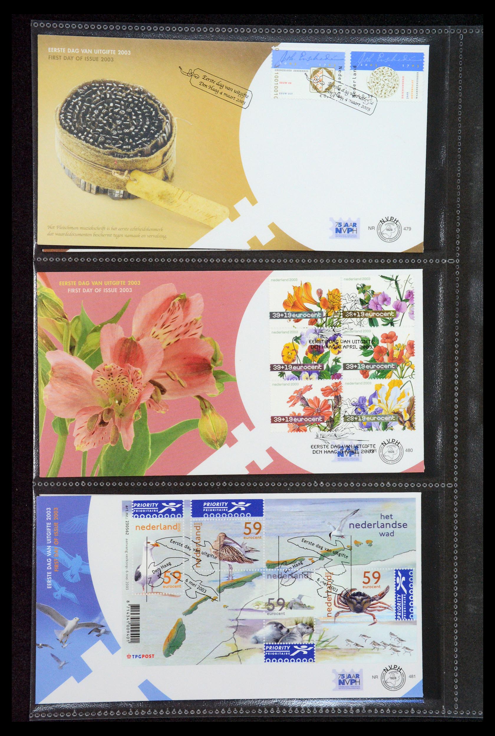 35122 046 - Stamp Collection 35122 Netherlands FDC's 1997-2019!