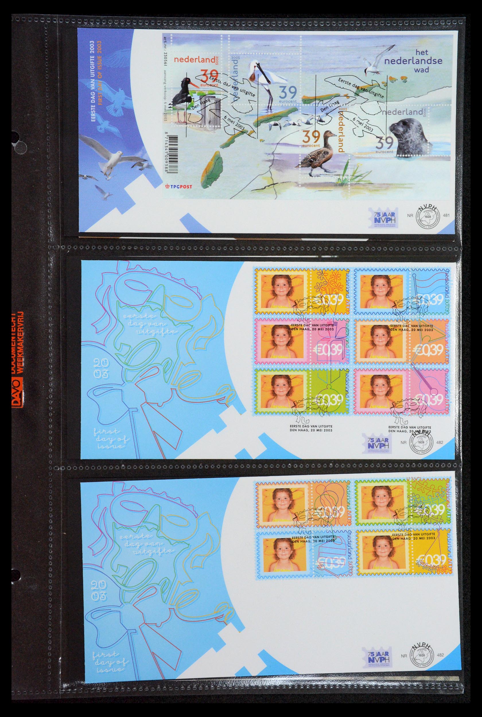 35122 047 - Postzegelverzameling 35122 Nederland FDC's 1997-2019!