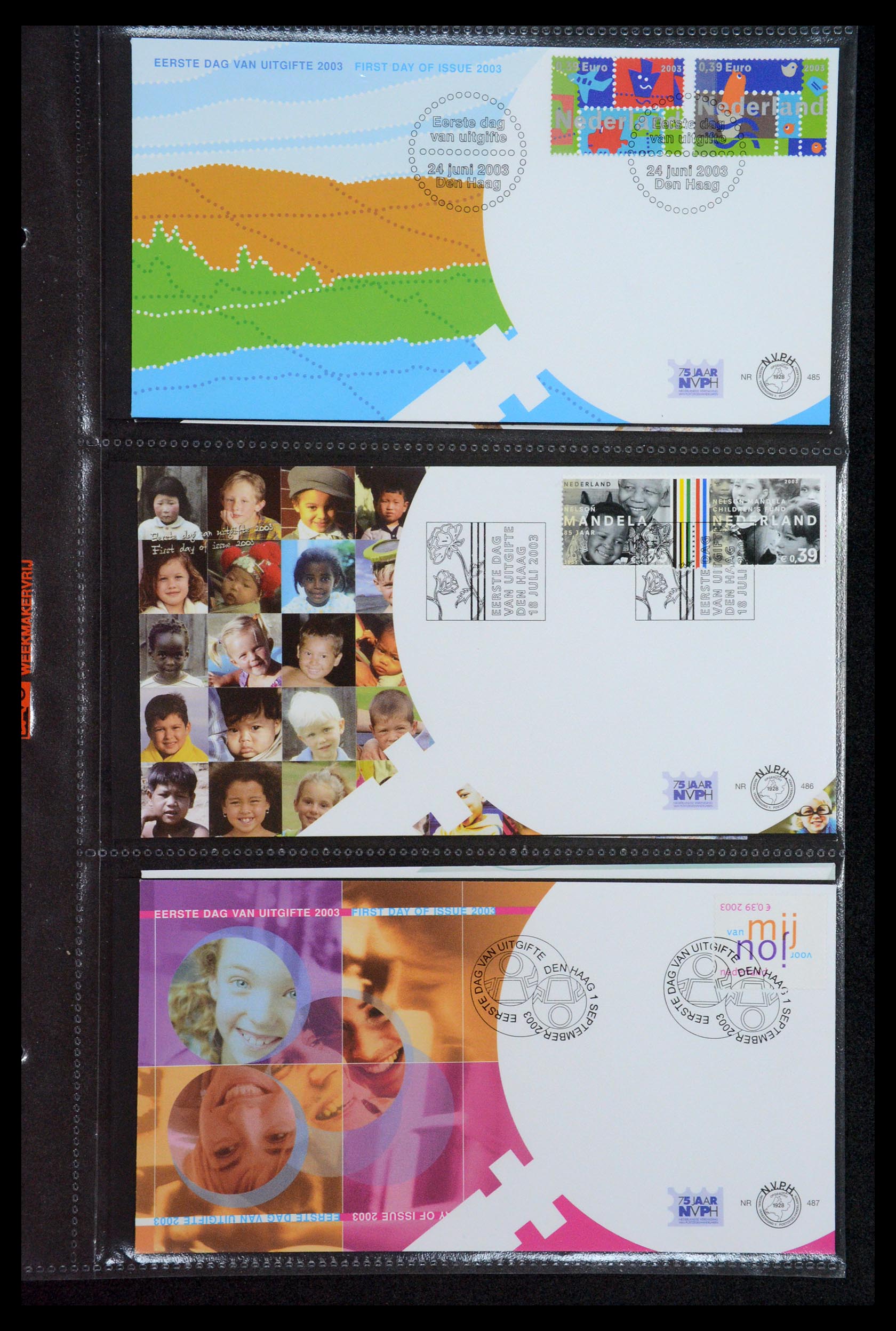 35122 049 - Postzegelverzameling 35122 Nederland FDC's 1997-2019!
