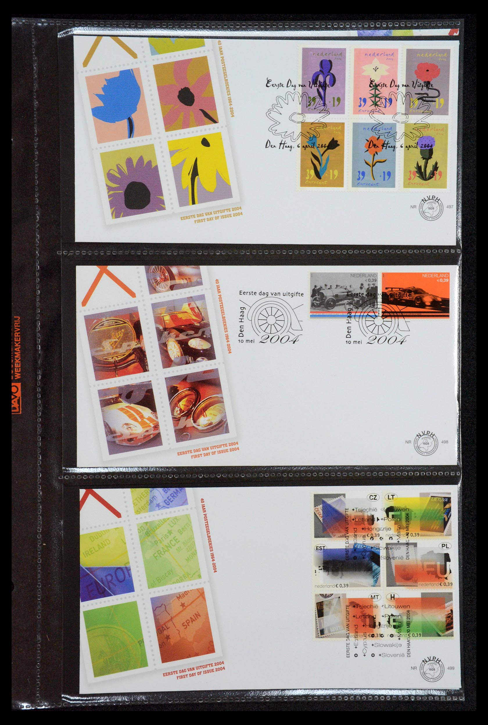 35122 055 - Stamp Collection 35122 Netherlands FDC's 1997-2019!
