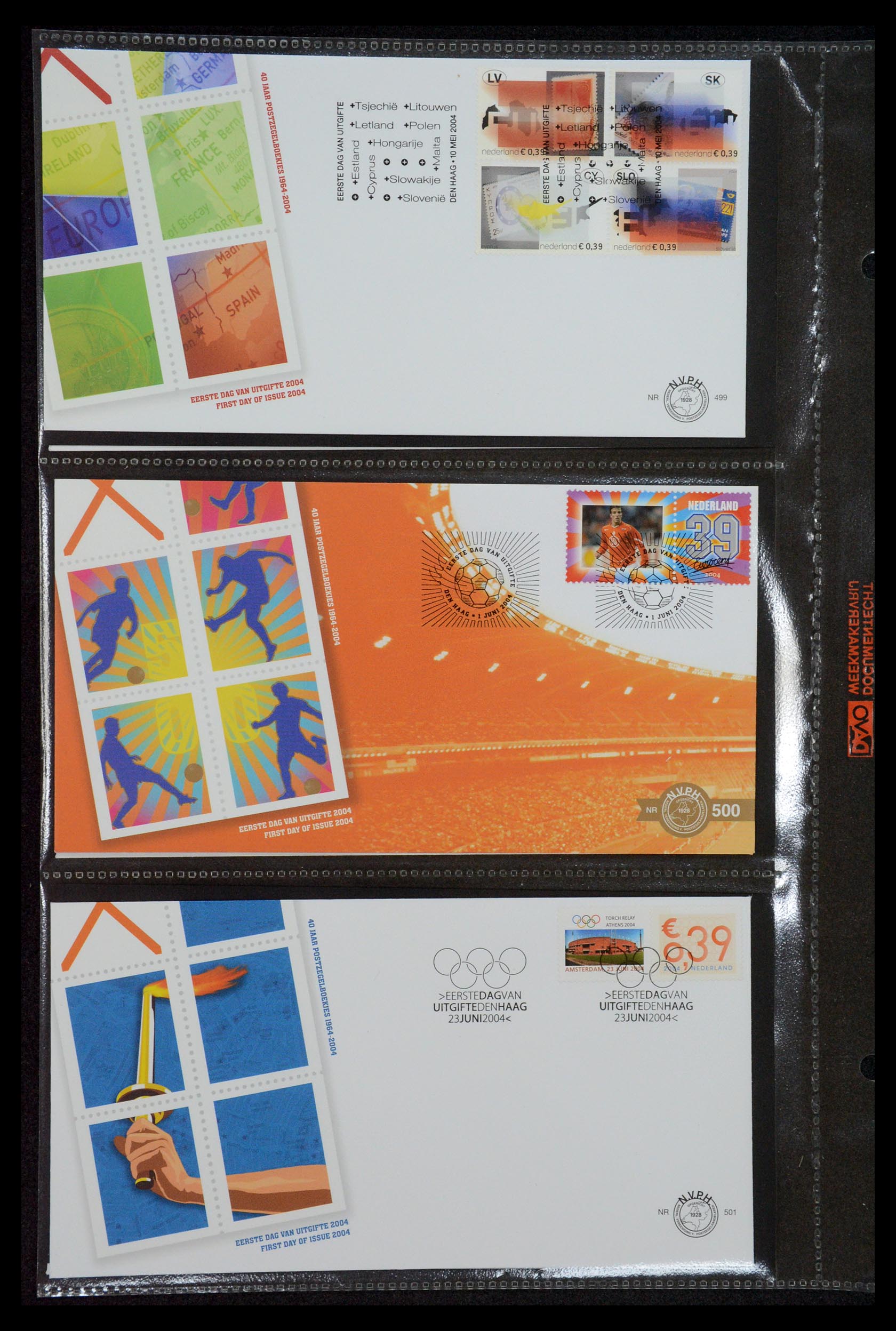 35122 056 - Stamp Collection 35122 Netherlands FDC's 1997-2019!