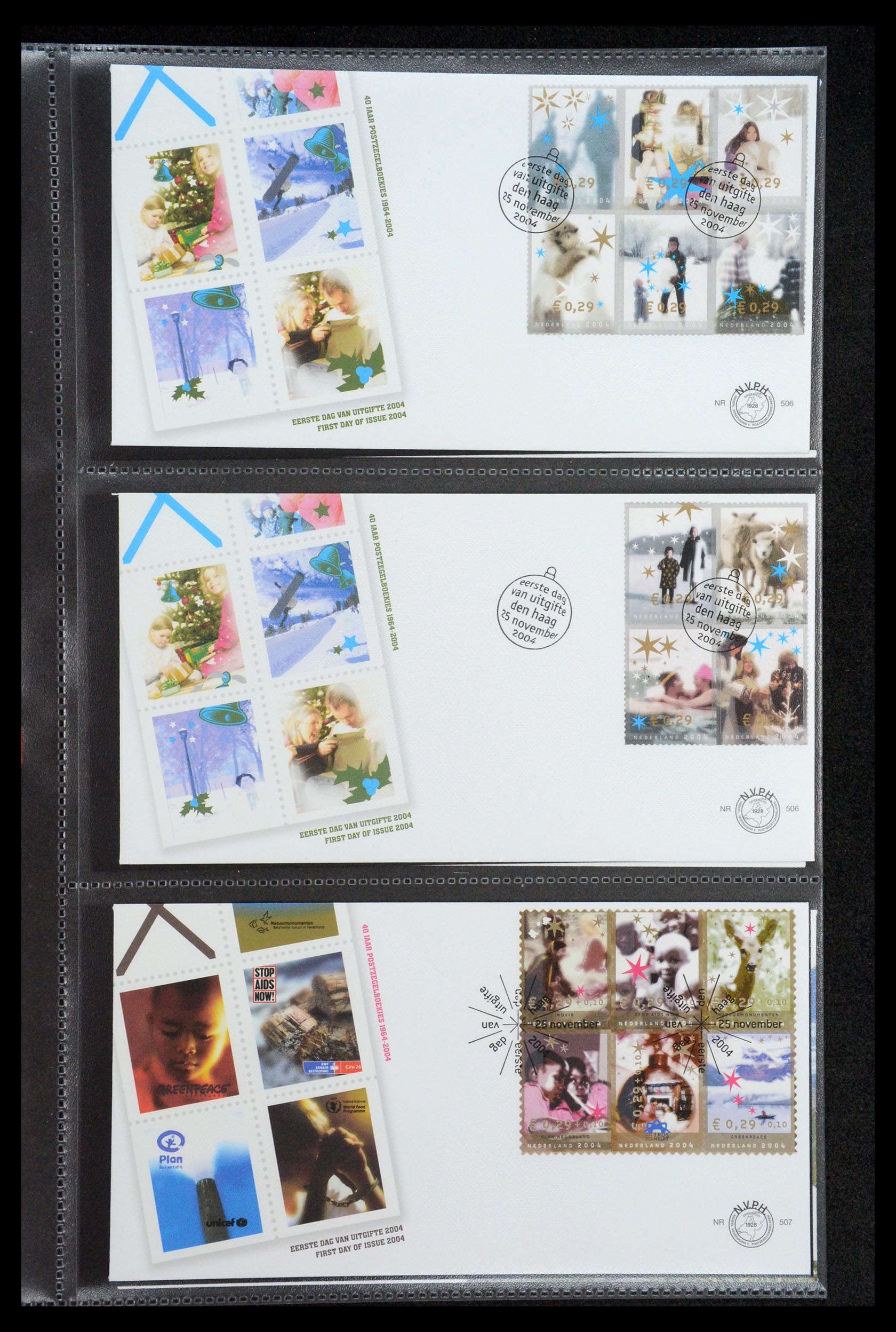 35122 060 - Stamp Collection 35122 Netherlands FDC's 1997-2019!