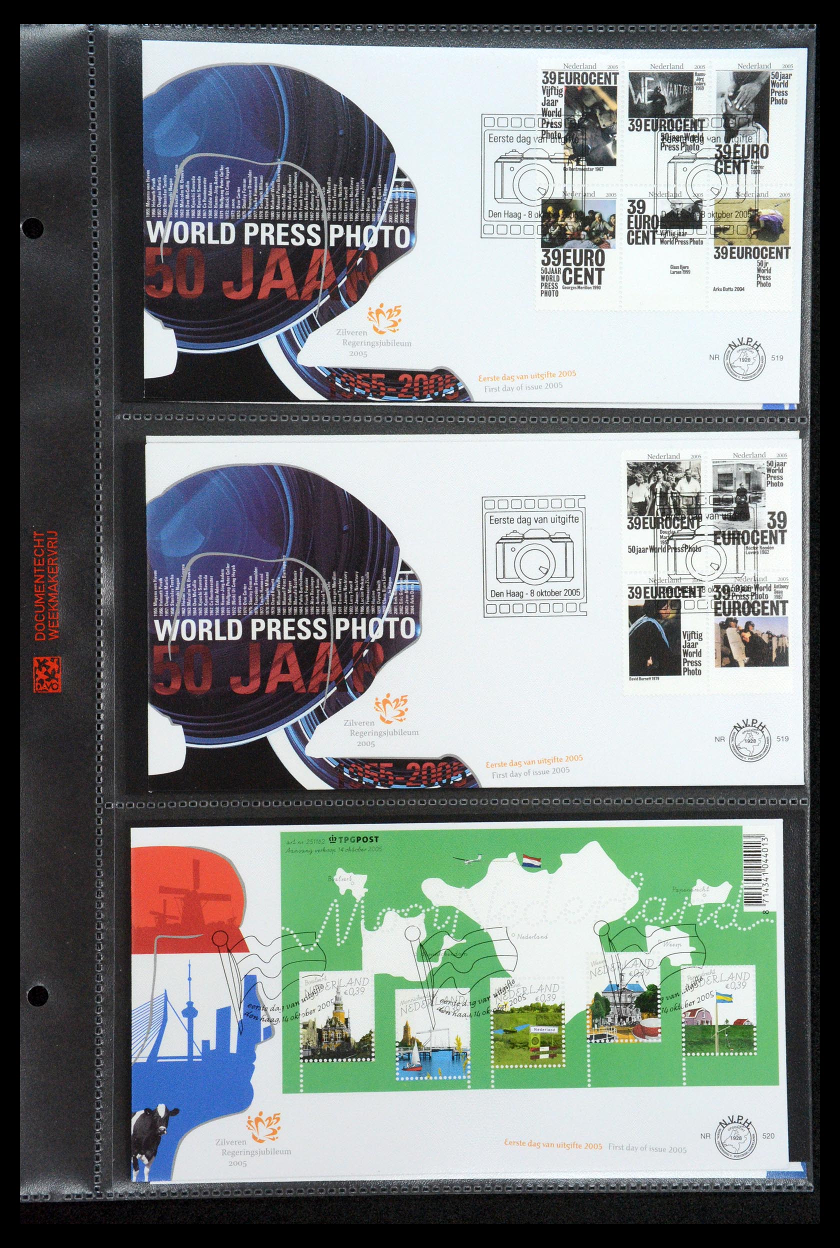 35122 066 - Postzegelverzameling 35122 Nederland FDC's 1997-2019!